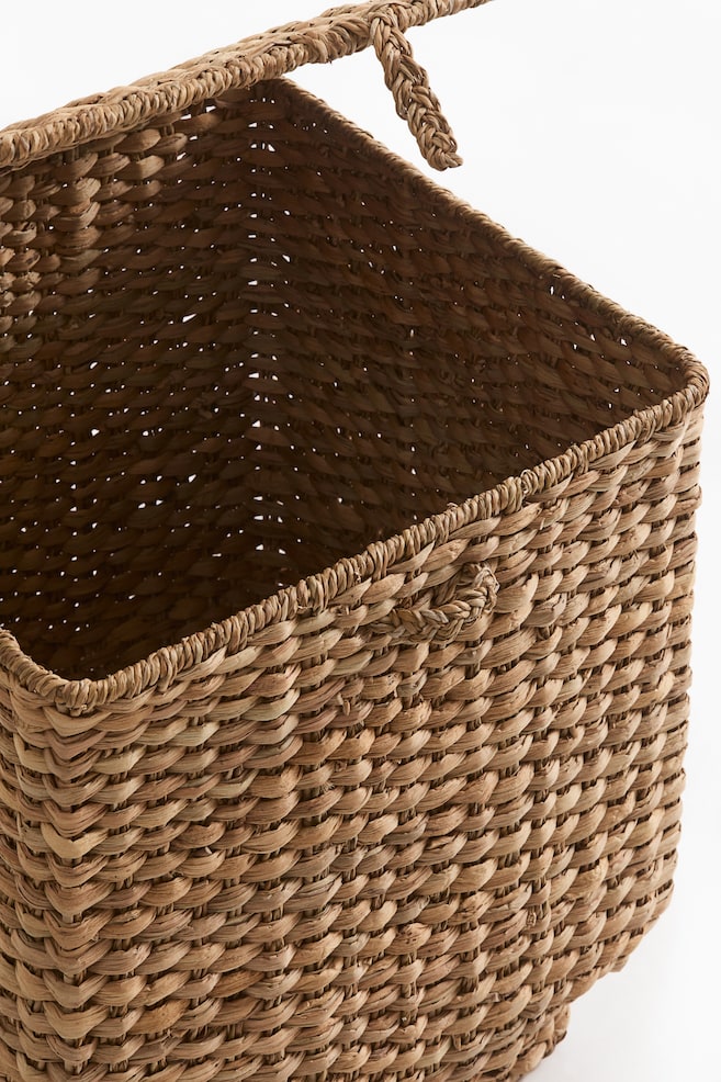 Handmade storage basket-Bege - 5