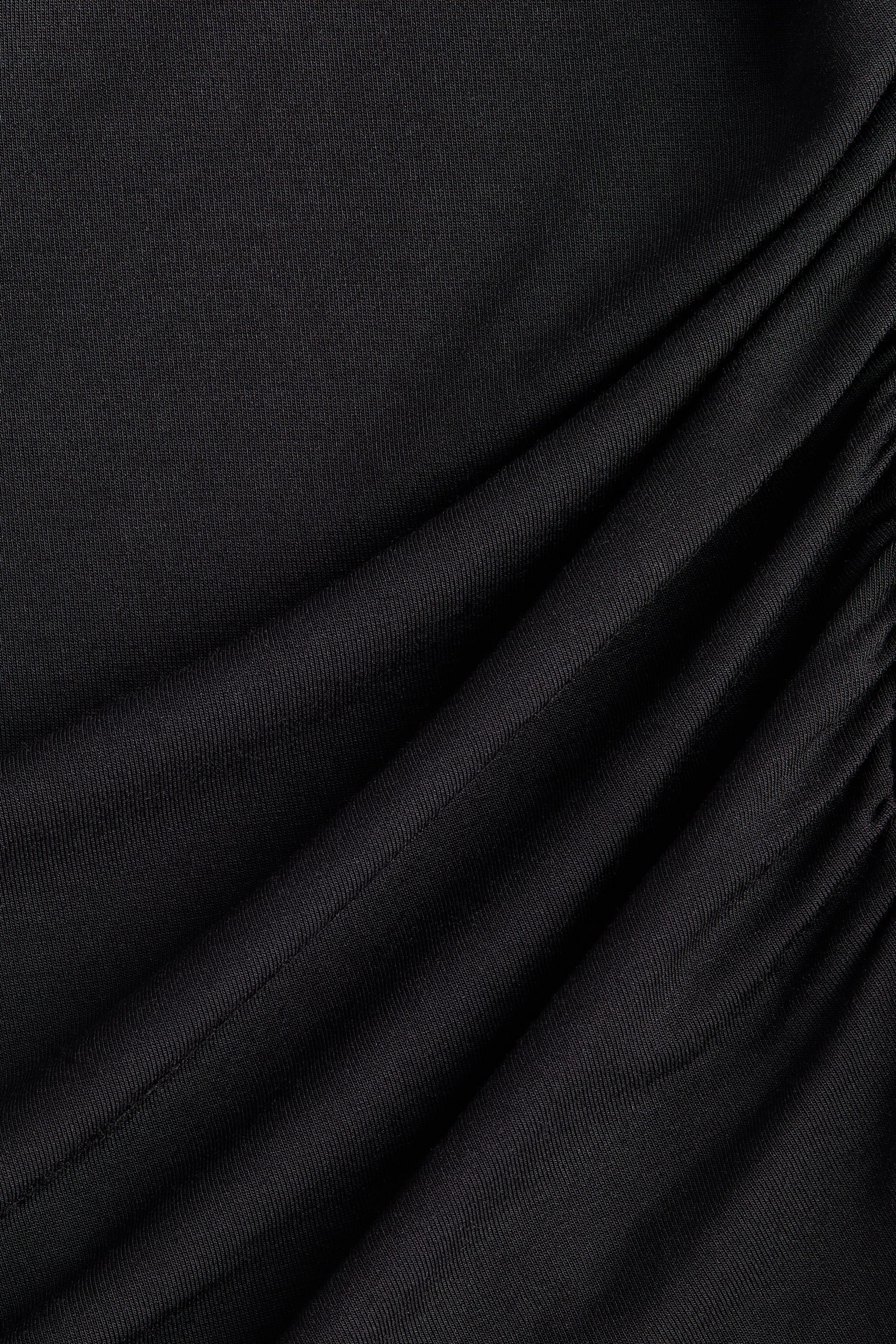 Женский топ H&M Draped Modal Top, цвет: Чёрный — фото 7