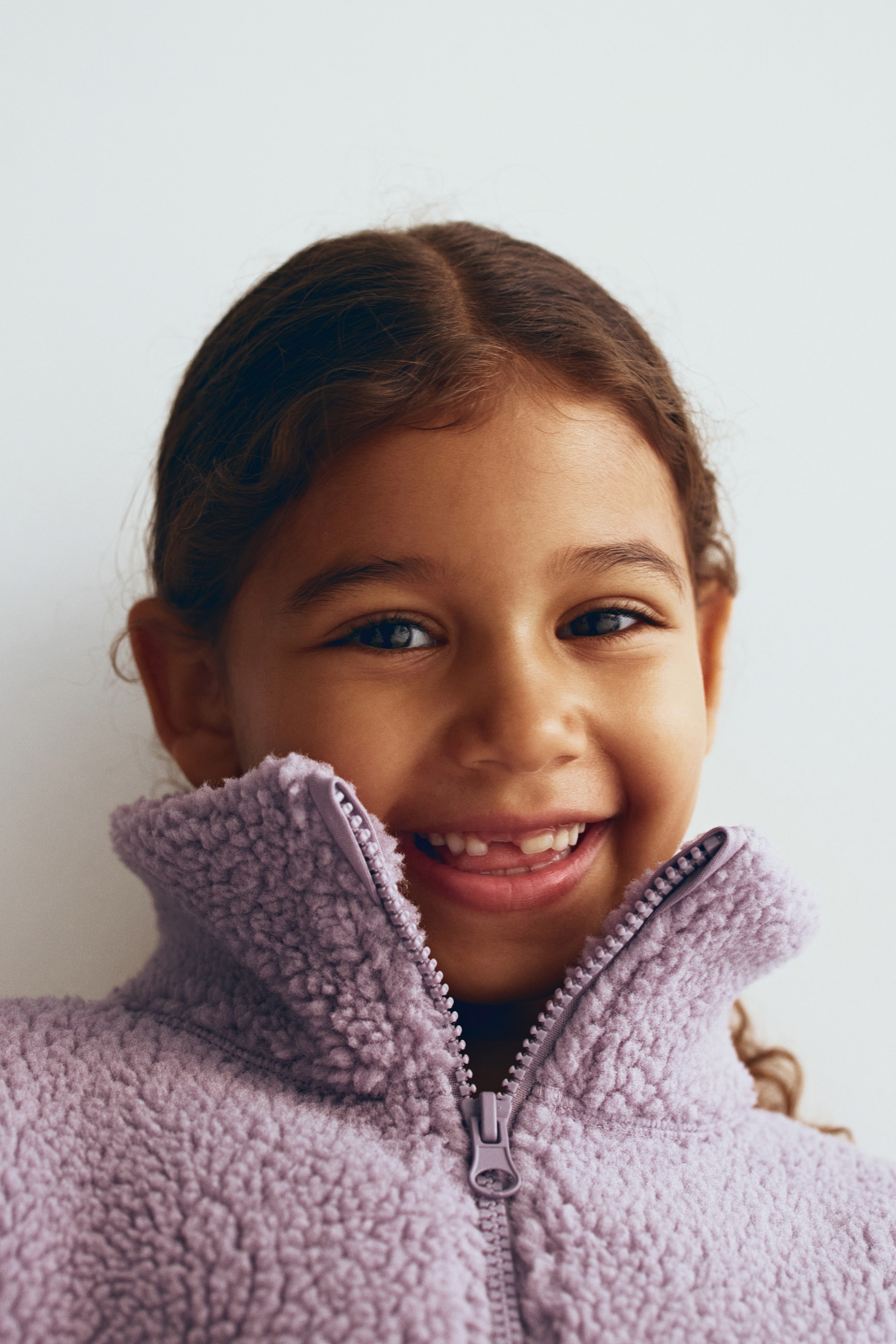 Детские куртки H&M Teddy Fleece Activewear Jacket — фото 3