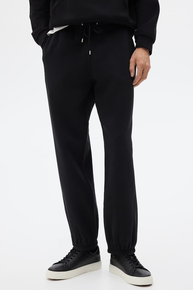 Set pezzi felpa e joggers Loose Fit Nero UOMO H&M IT