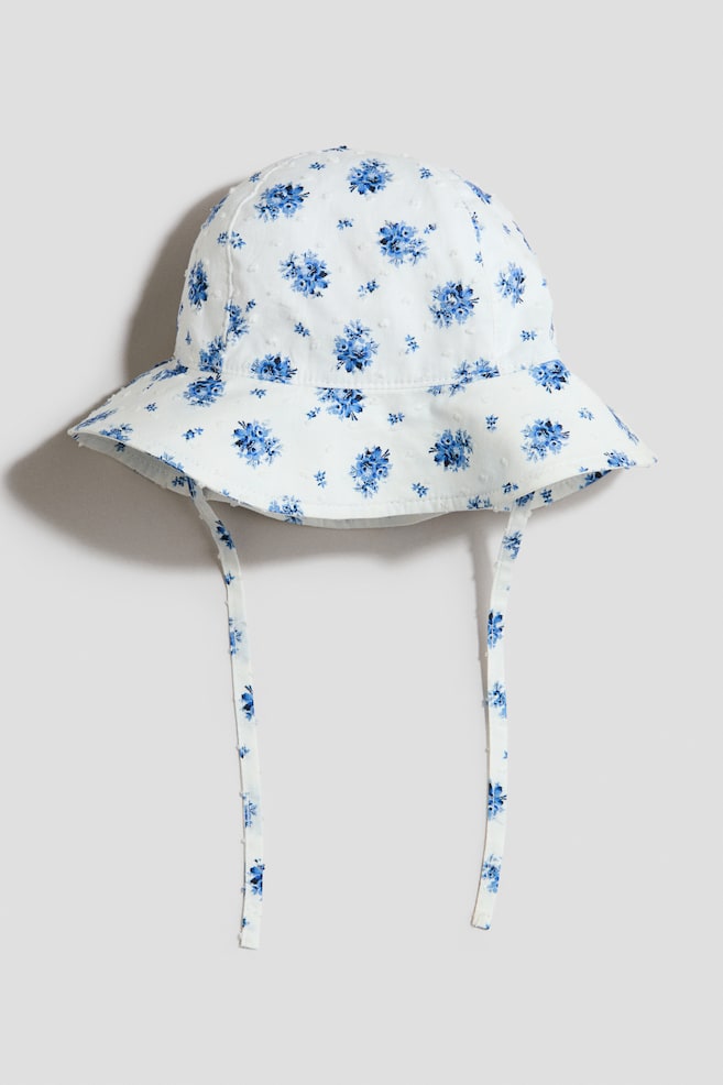 Floral-Print Sun Hat - White/floral - 1