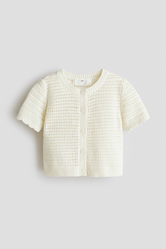 Детские кардиганы H&M Textured-Knit Cardigan