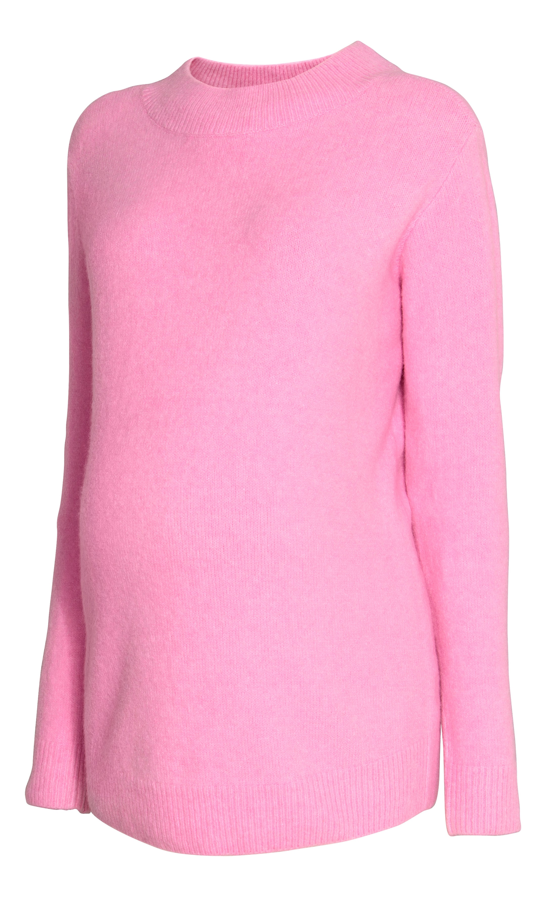View larger image: MAMA Knitted jumper - Light pink - Ladies | H&M 1