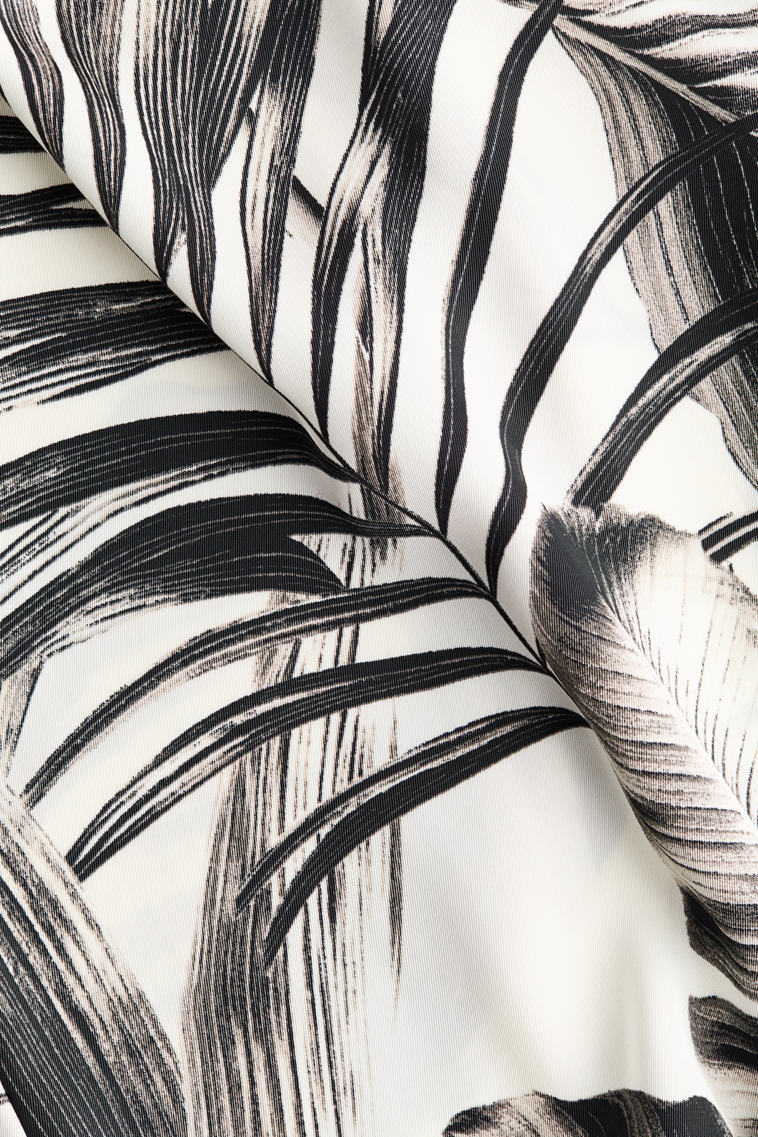 直筒洋裝 - 奶油色/印花/金黃橄欖色/奶油色 - 4