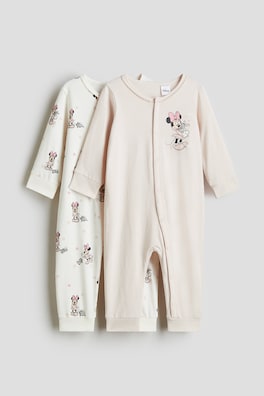 2-pack pyjamas med tryck