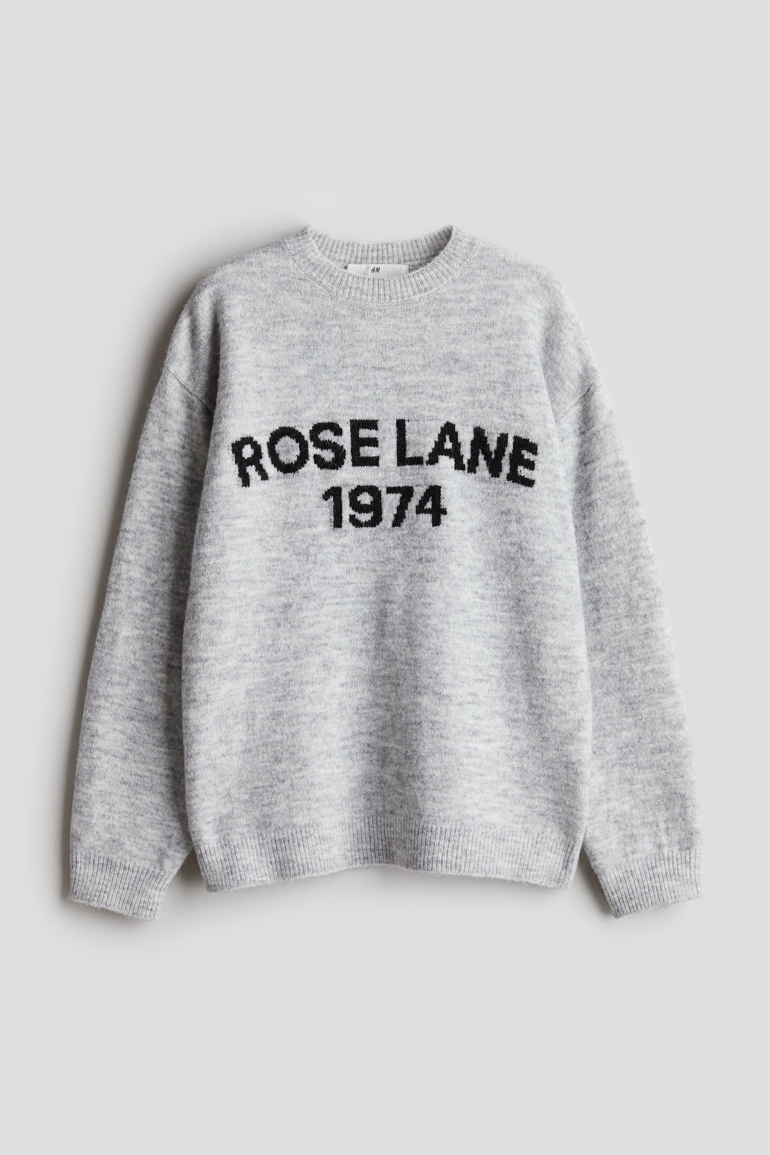 Loose-fit jumper - Grey/White/Dear Santa/Greige/White/Navy blue/Team 15 - 1