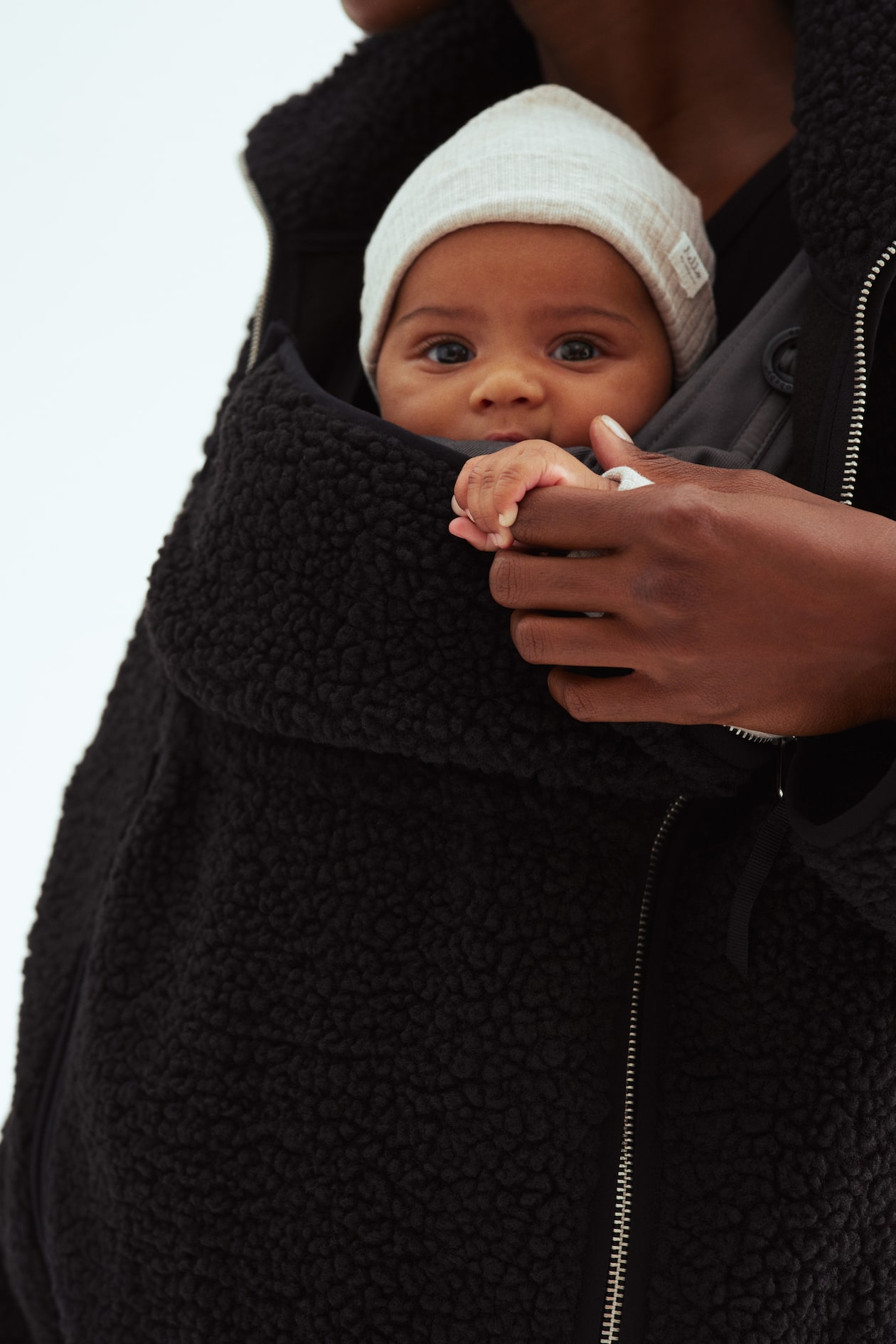 MAMA Before & After Babywearing Fleece Jacket - image 4