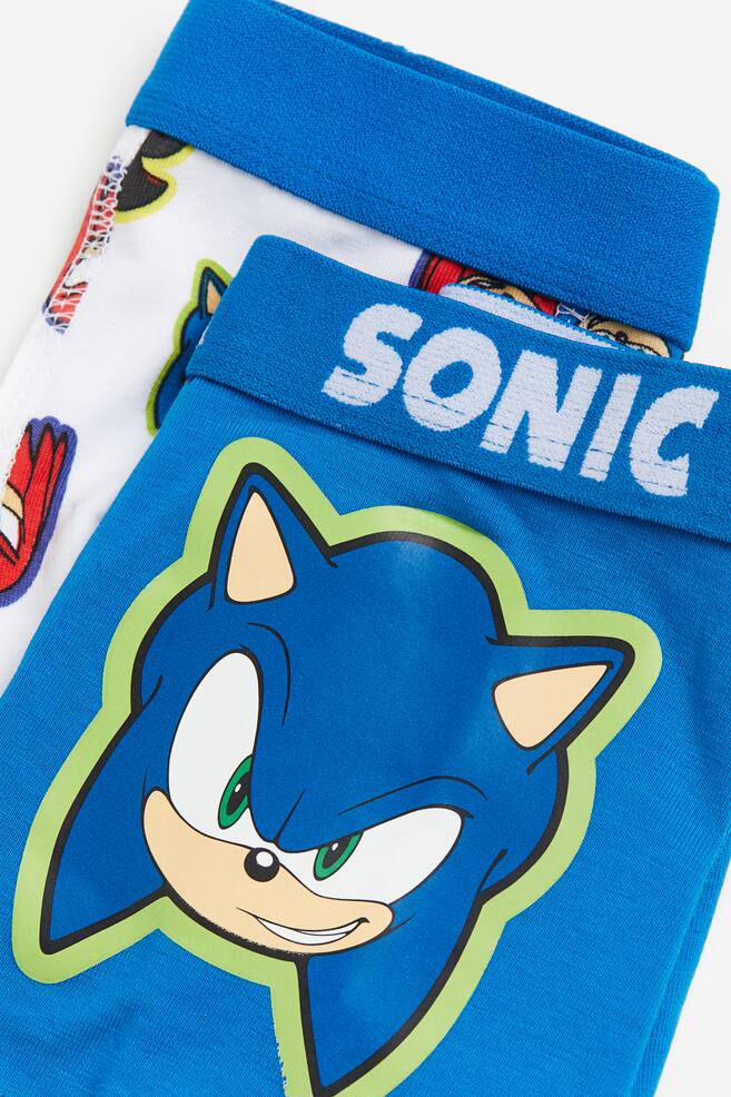 5-pack boxer shorts - Bright blue/Sonic the Hedgehog/White/Marvel Comics/Turquoise/Pokémon/Red/Spider-Man/dc/dc/dc - 2