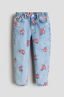 Jeans med tryck Regular Fit