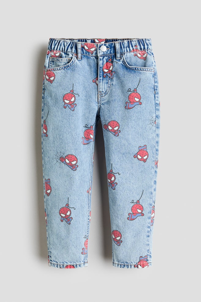 Regular-Fit Printed Jeans - Light denim blue/Marvel Comics/Denim blue/Snoopy/Denim gray/Minecraft/Denim black/Spider-Man/Light denim blue/Snoopy/Light denim blue/Marvel Comics - 1