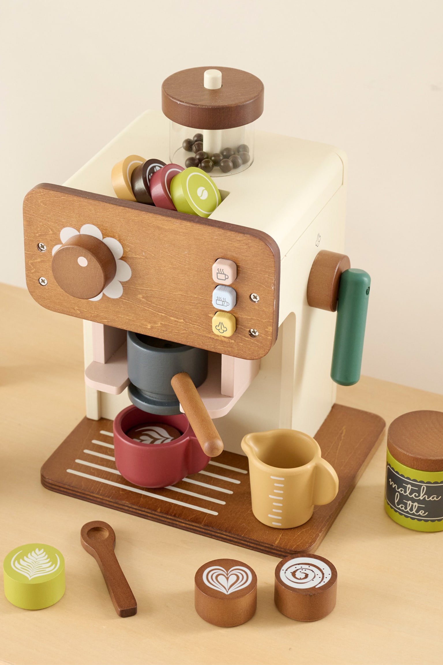 Koffiemachine - Noyer-Bruin - 8