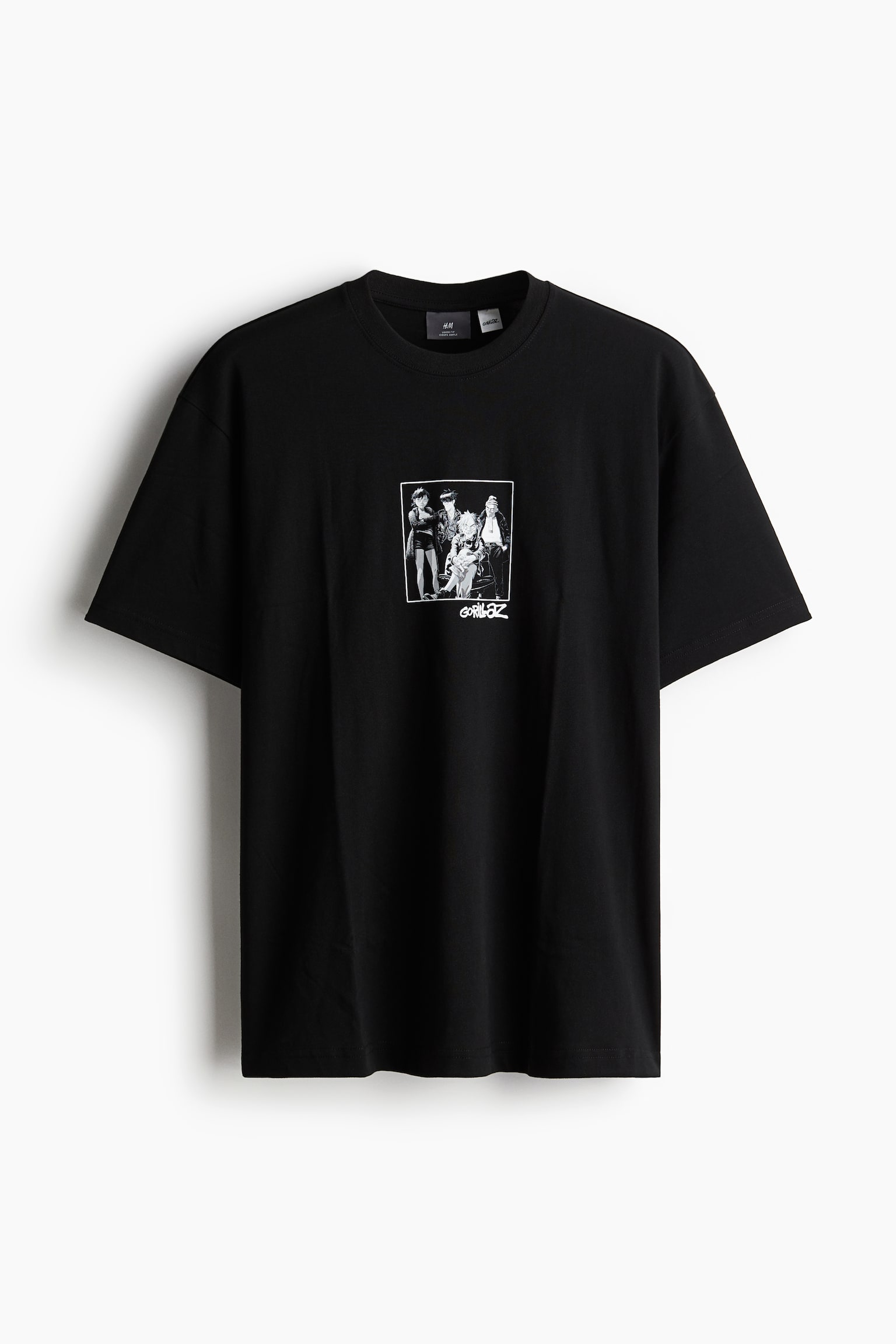 ルーズフィットTシャツ - ブラック／Gorillaz/ホワイト／Kodak/ホワイト／apoh/ホワイト／スヌーピー/dc - 2