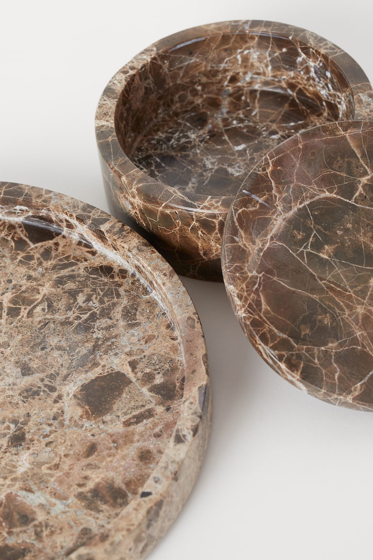 Marmordose Dunkelbraun/Marmor Home All H&M DE