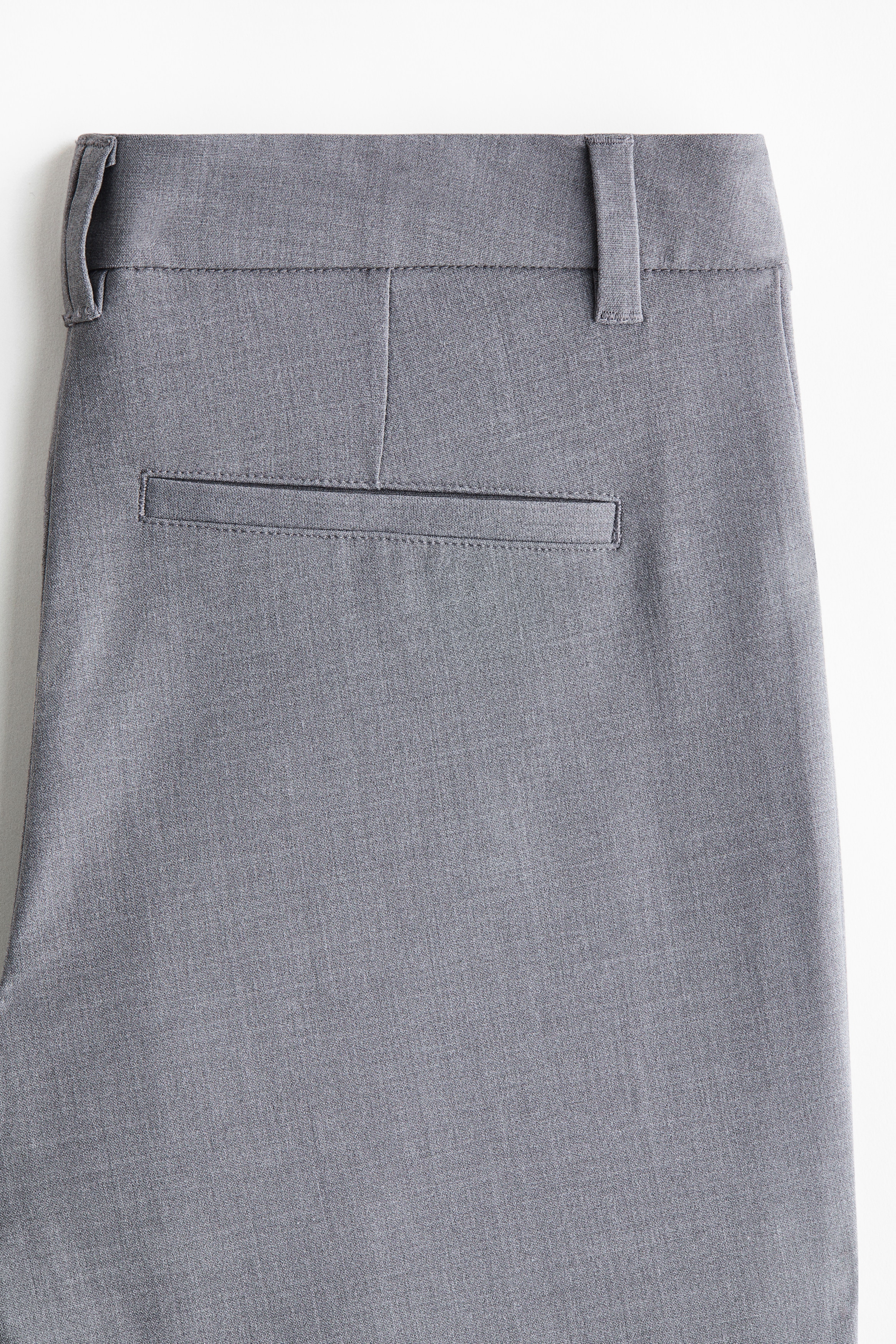 Flared tailored trousers