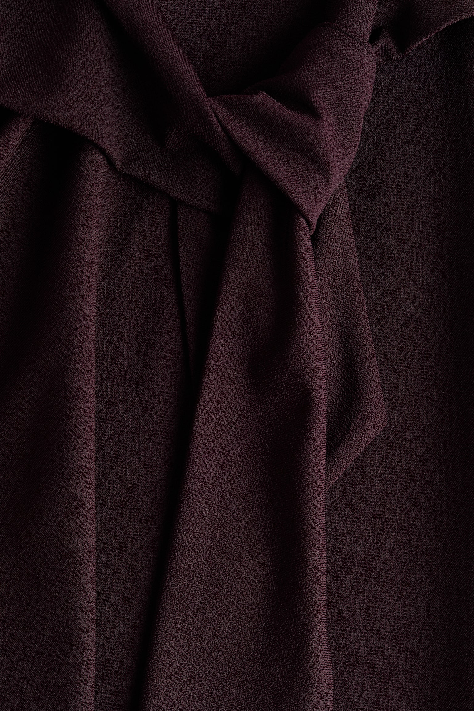 МАМА Сукня із зав’язками - Сливово-фіолетовий - 2