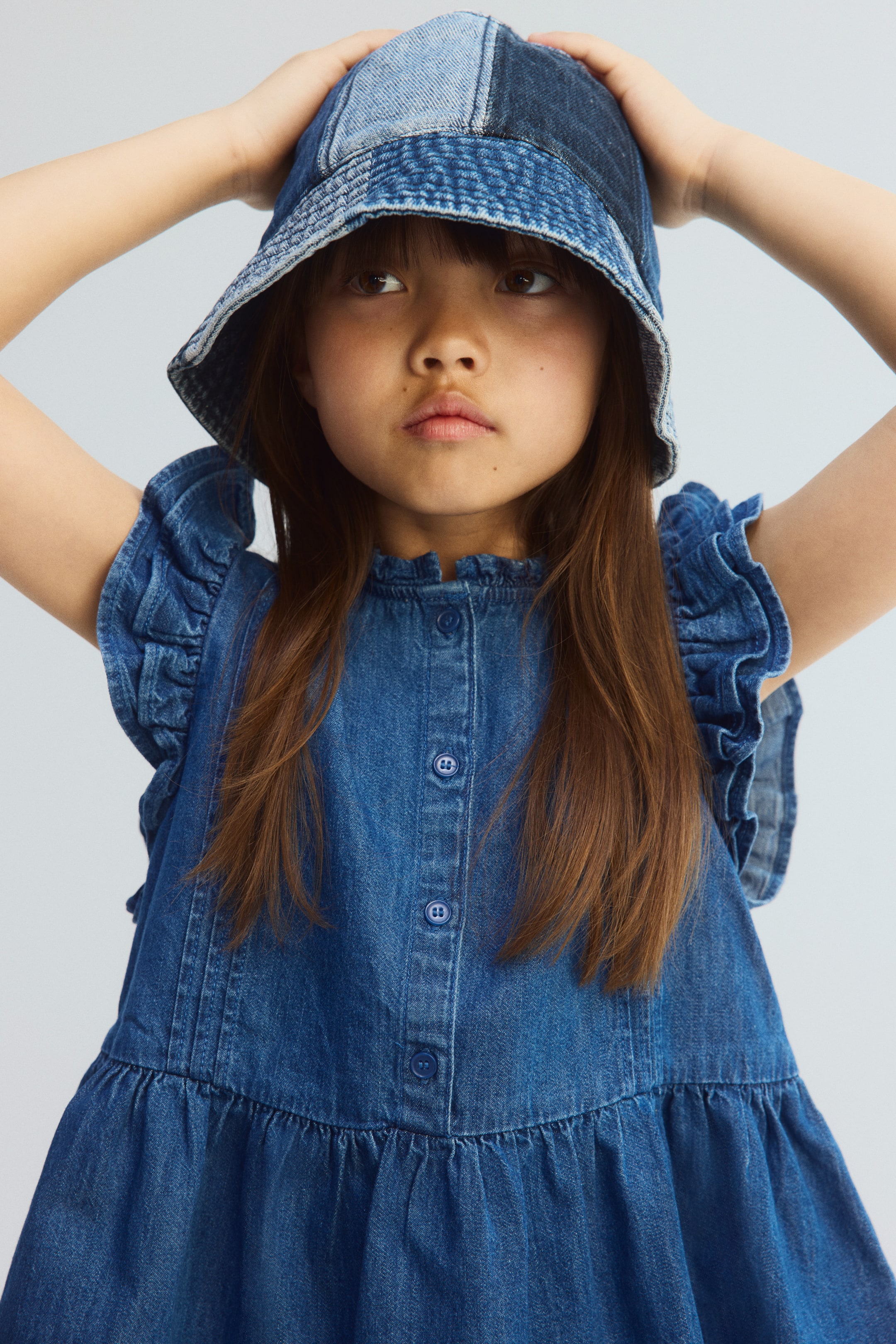 2-Piece Cotton Denim Set