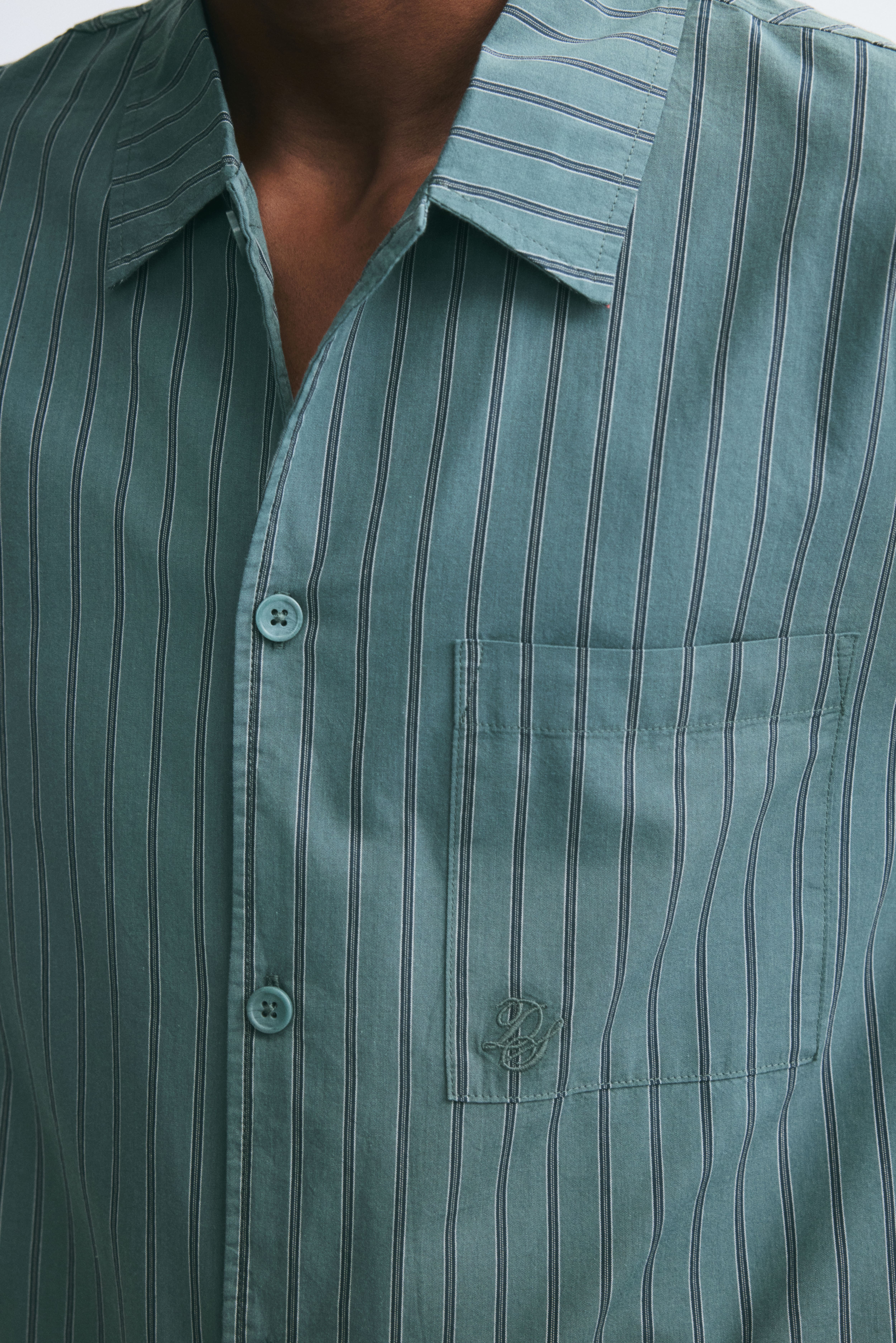 Poplin Pajama Shirt and Pants