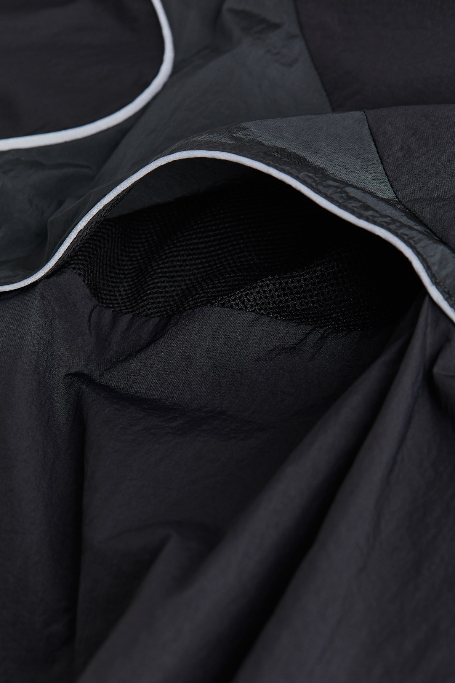 Water-repellent track jacket - Black - 6