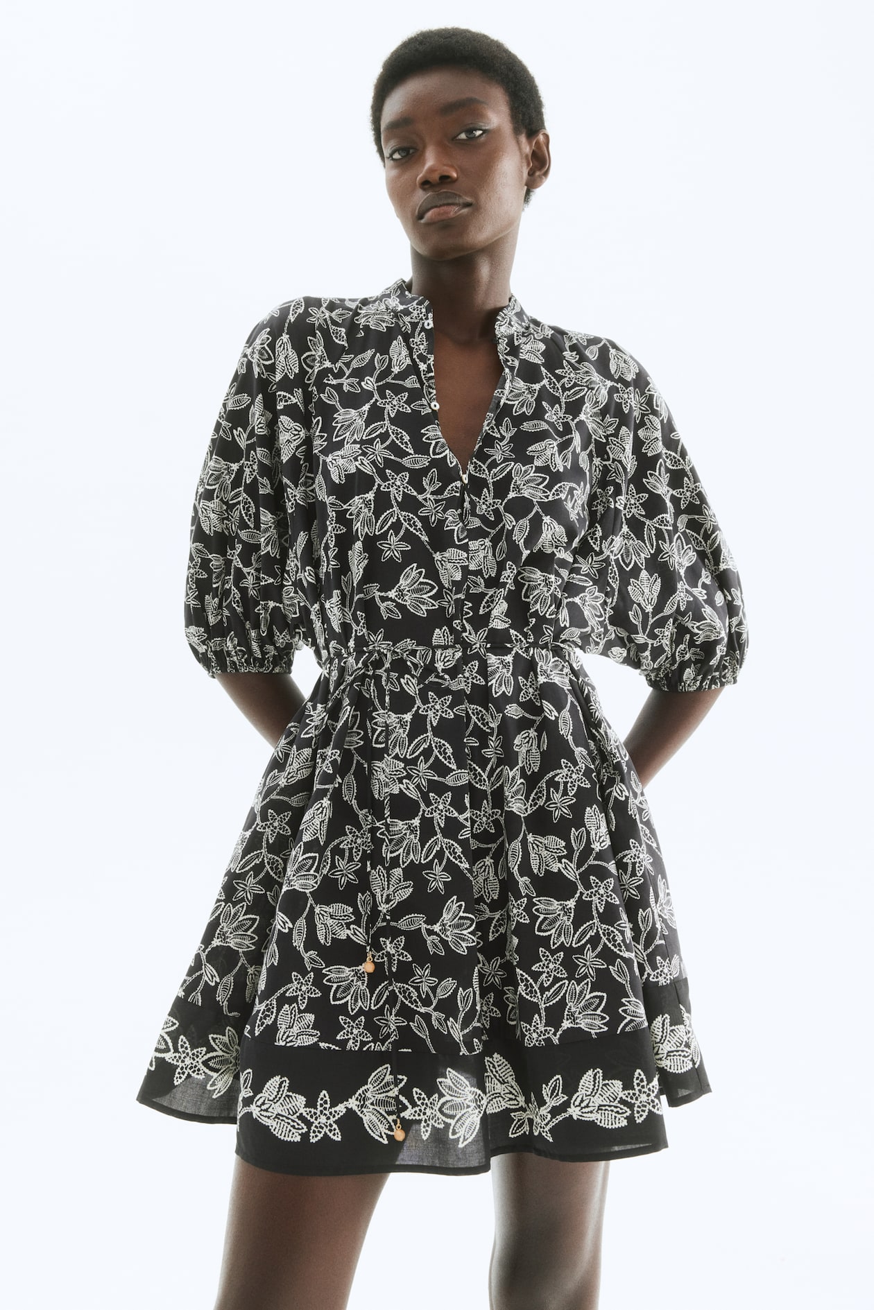 Tie-Belt Dress - image 2