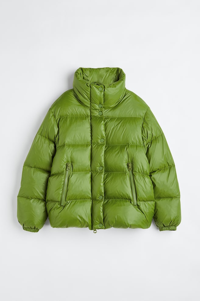 Puffer jacket - Green/Black - 1