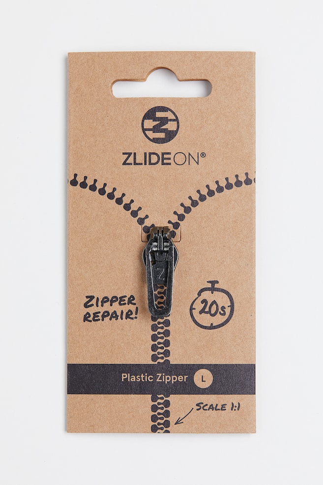 ZlideOn-glidetrekker i plast - Sort - 1