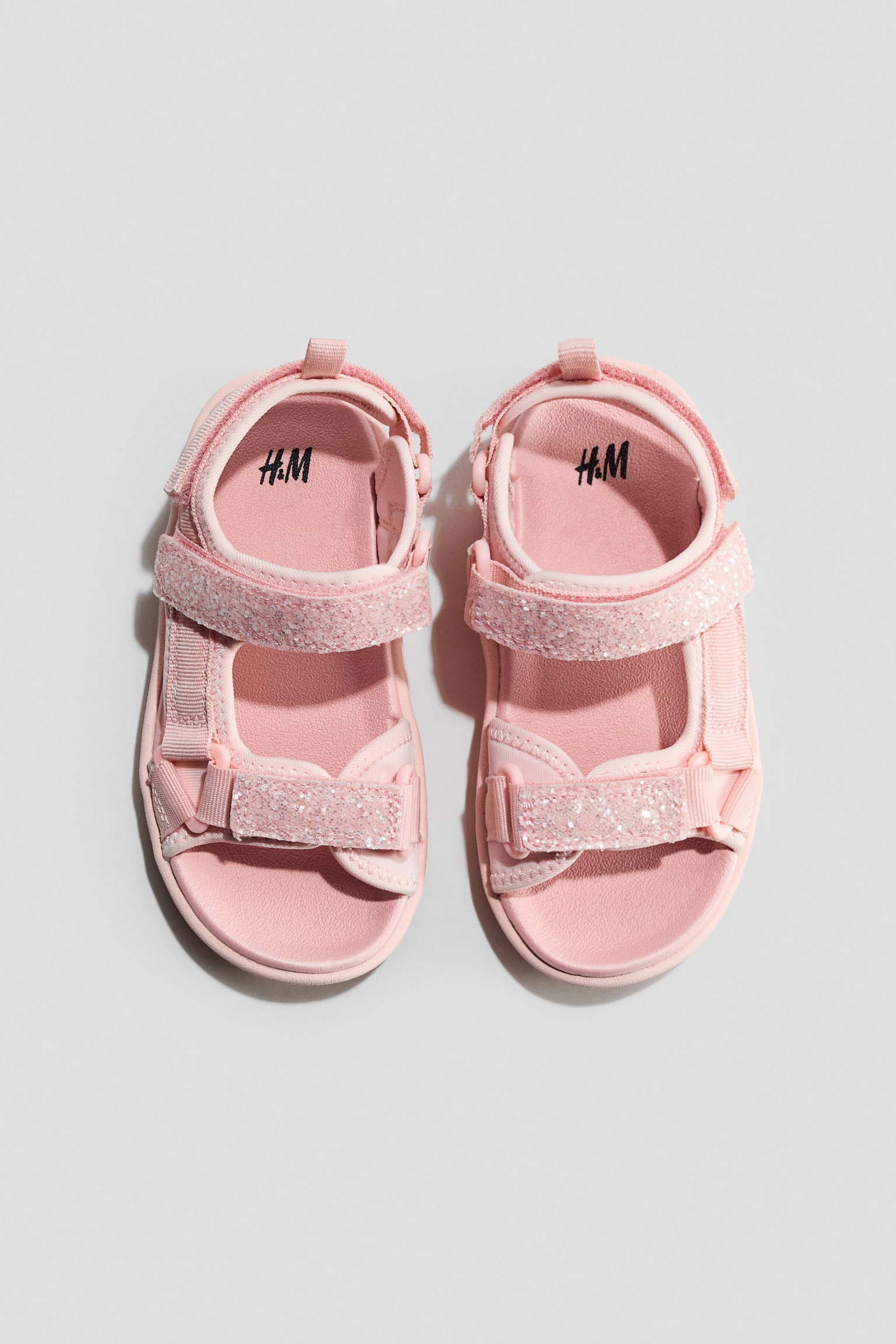 Scuba sandals - Light pink/Glittery/Light beige/Colour block - 2