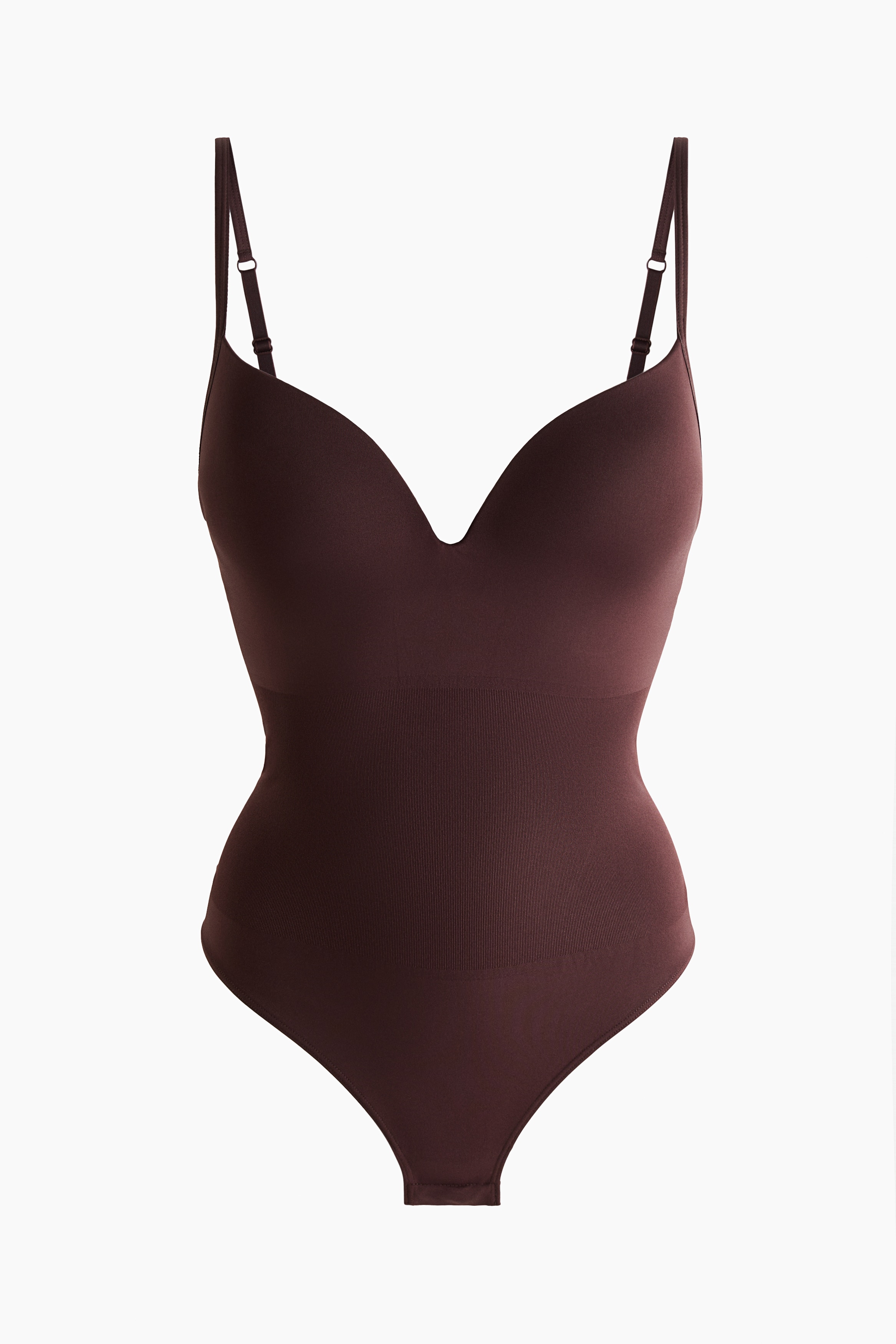 Seamless Light Shape Body - Mørk brun/Brun/Sort