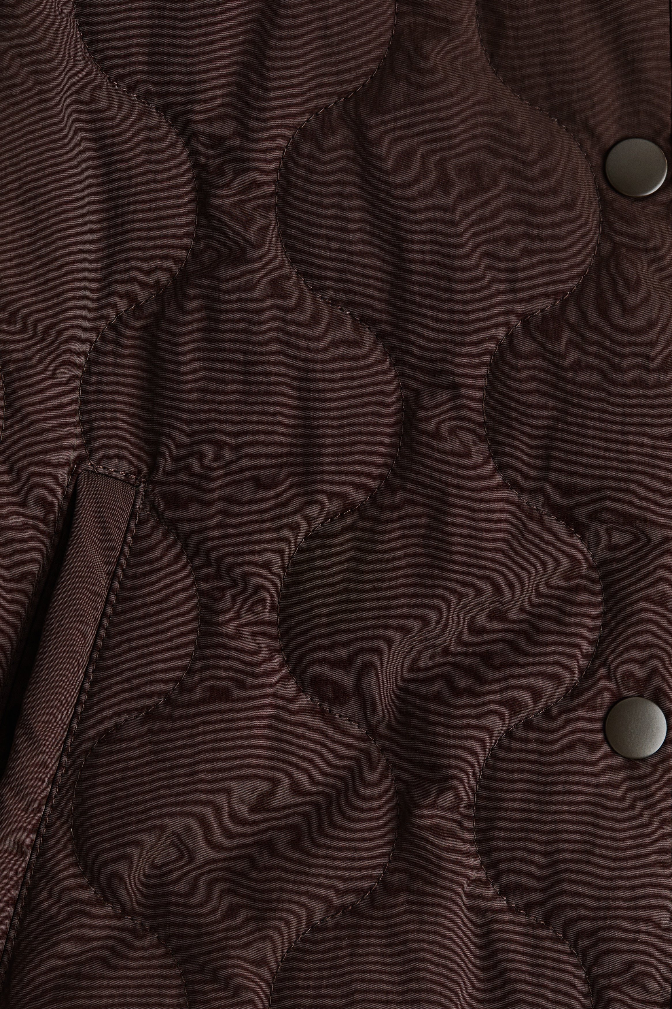 Quilted nylon jacket