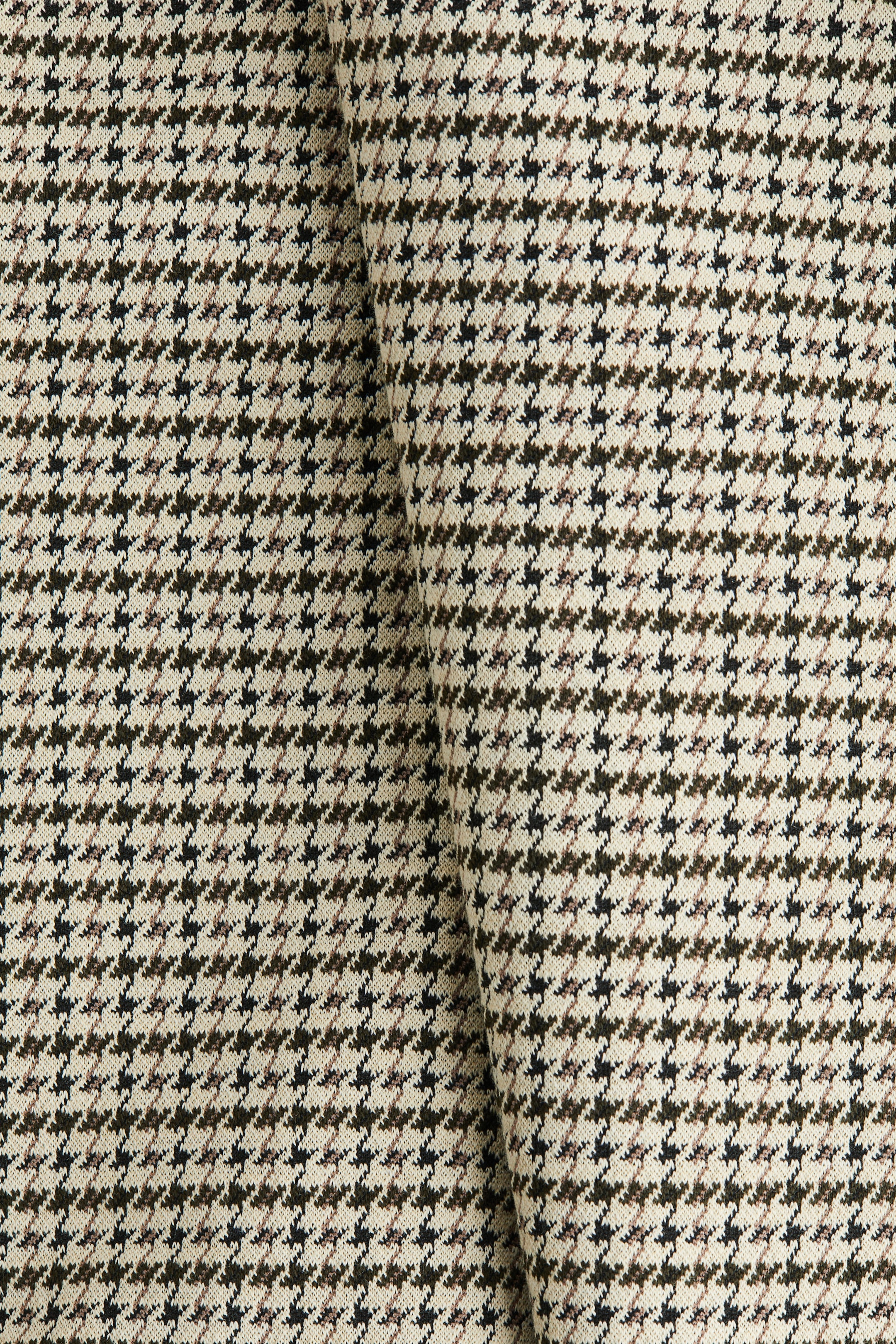 Ampliar la imagen: Jersey skort - Beige/Dogtooth pattern - Ladies | H&M MX 4