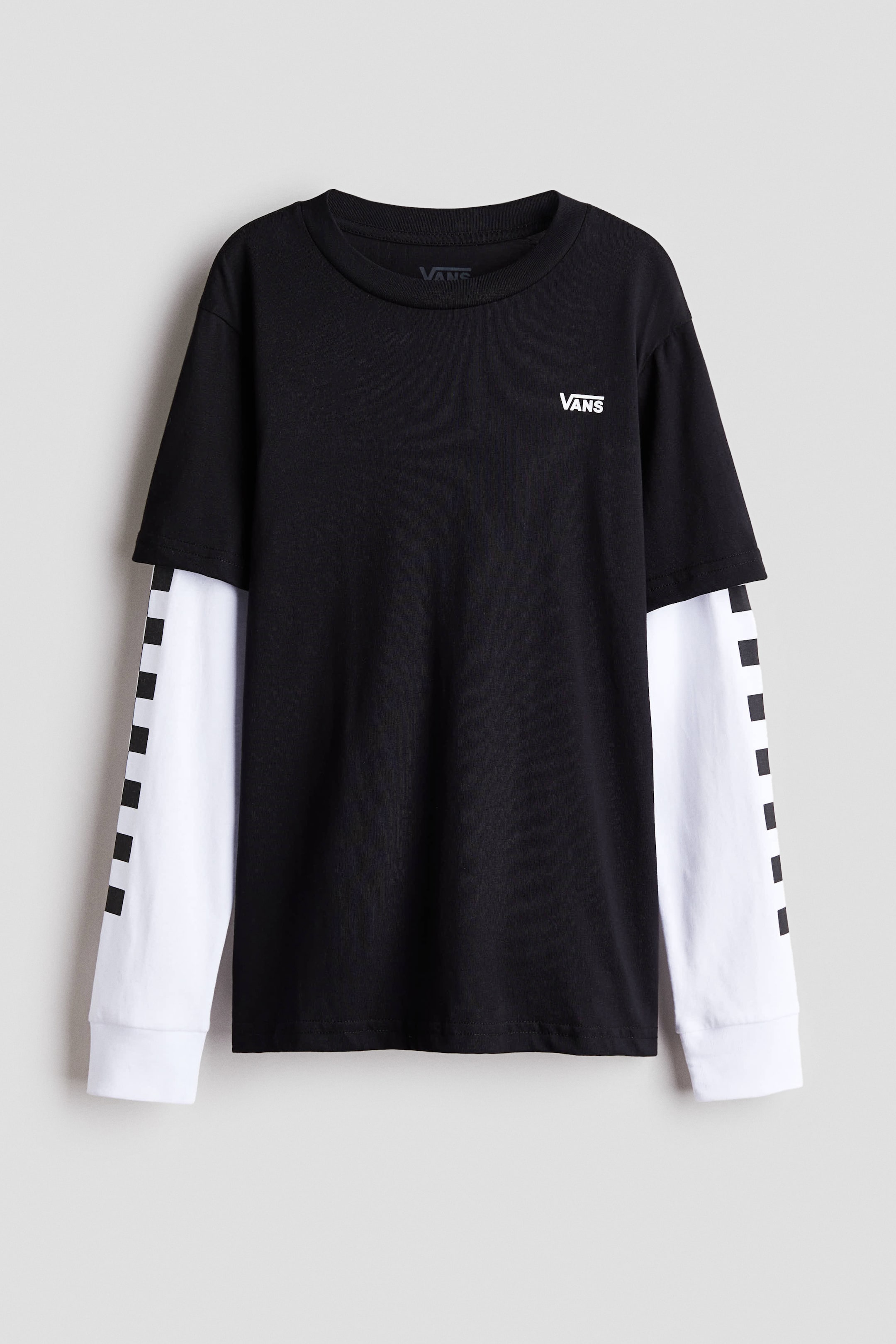 Grotere afbeelding bekijken: Long Check Twofer - Black Dark - Vans - KINDEREN | H&M NL 1