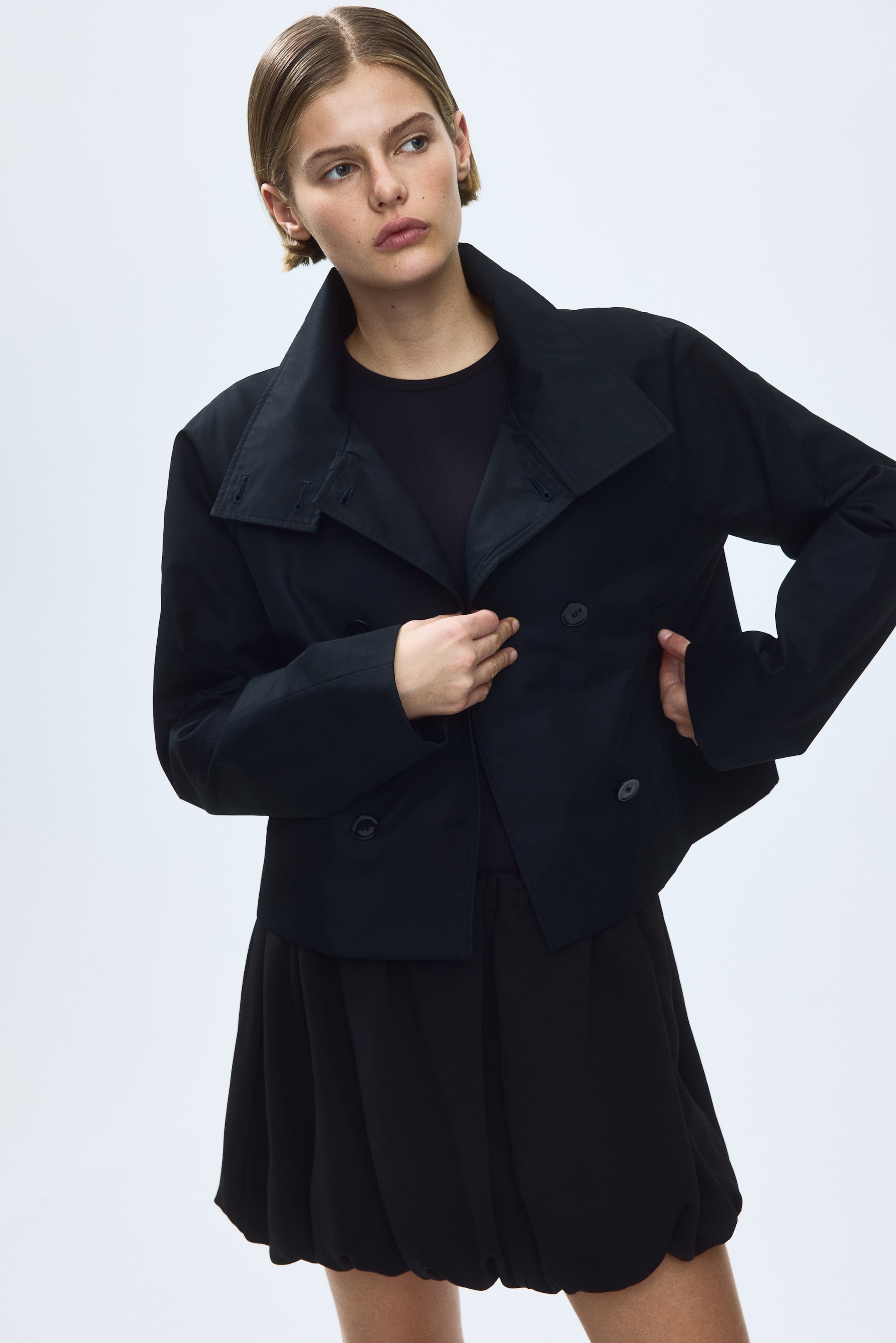 Short Trench Coat