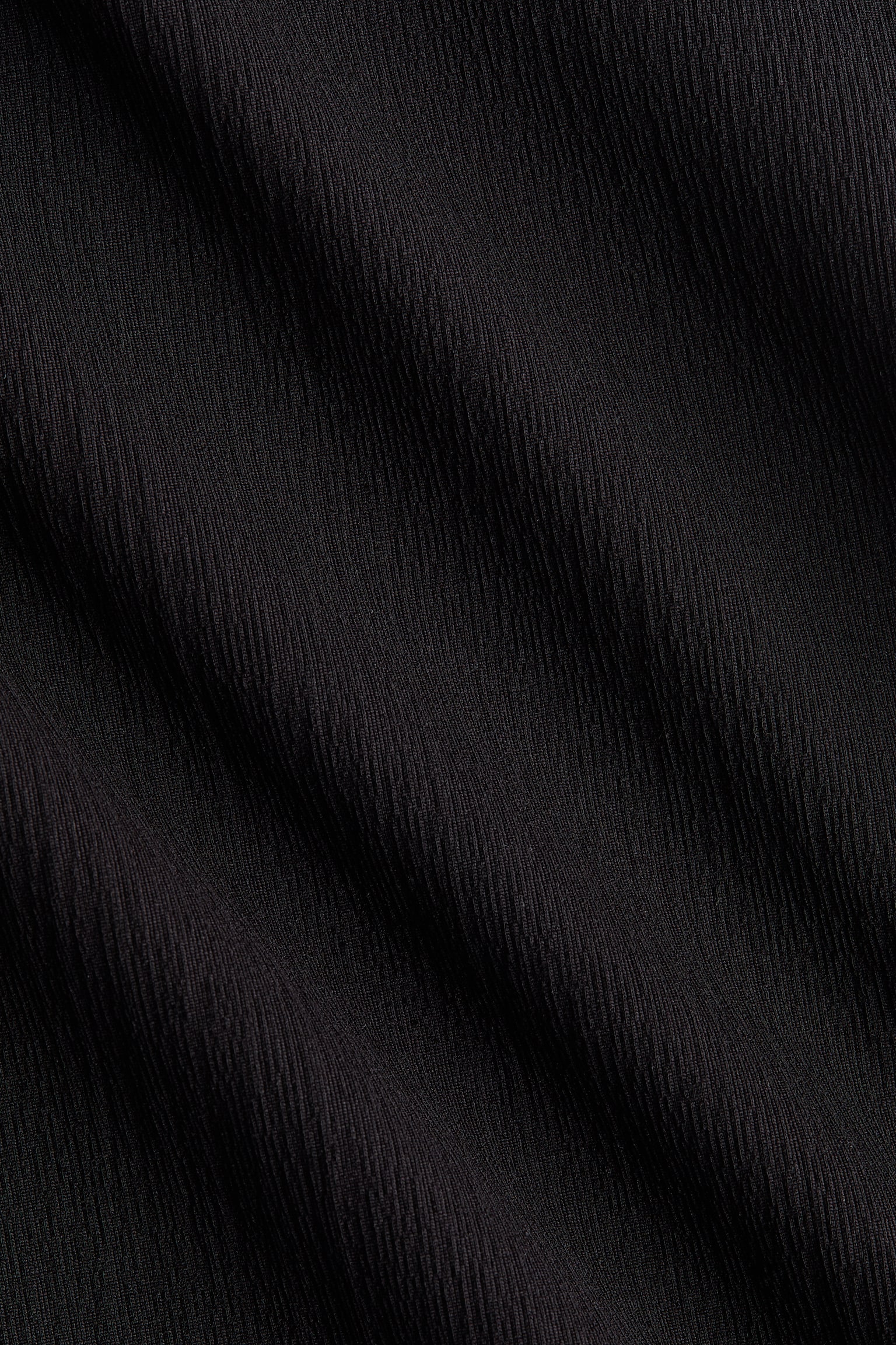 Ruched jersey top - Black - 5