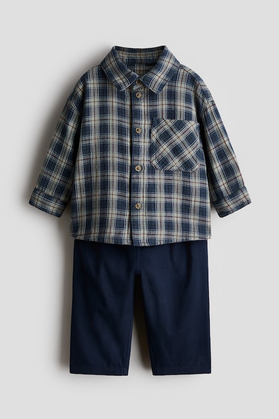 Детские джинсы H&M 2-Piece Cotton Set