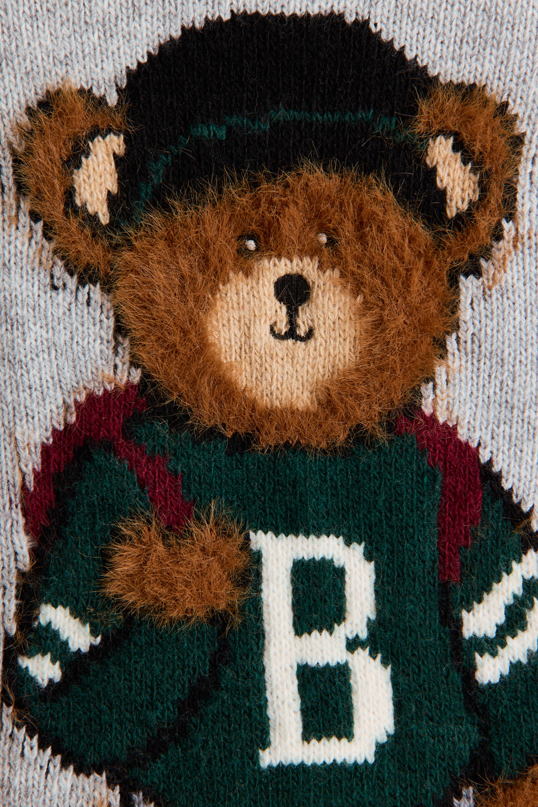 Jacquard-Knit Sweater