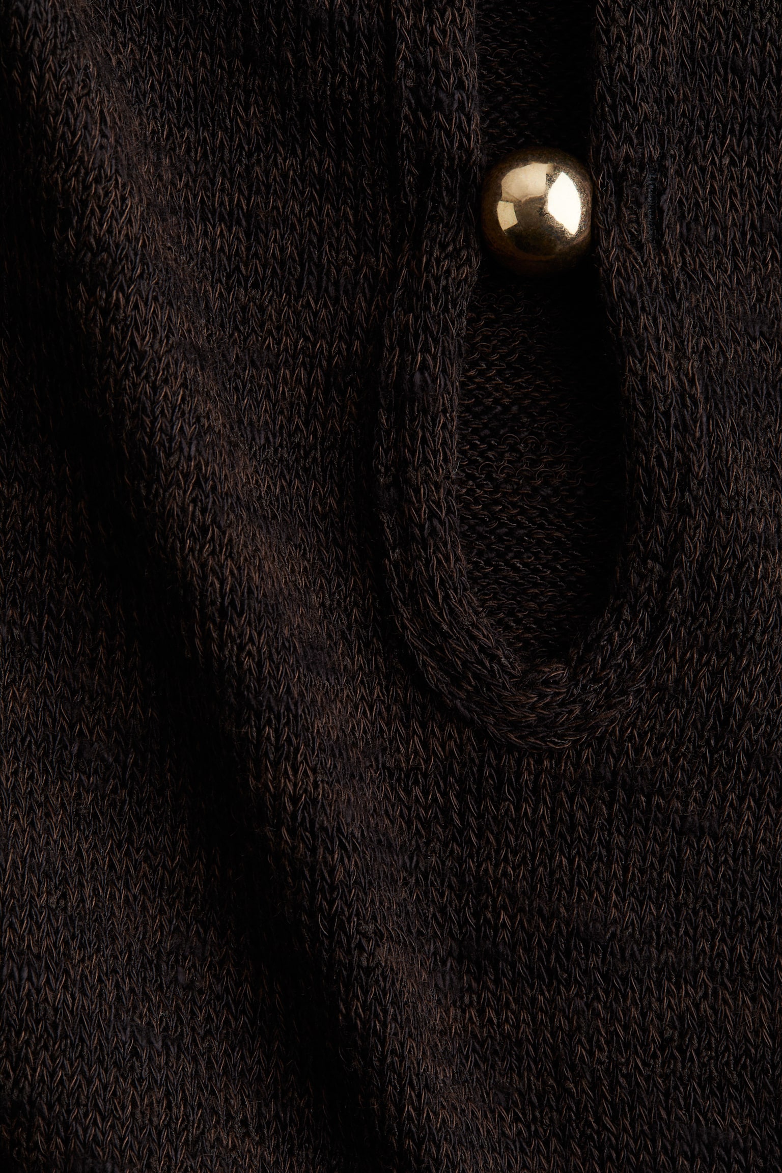 Женский топ H&M Bead-Detail Halterneck Top, цвет: Бордовый — фото 2