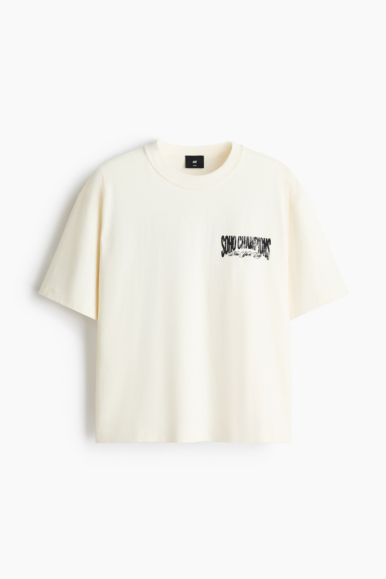 Loose Fit Printed T-shirt - White/SoHo Champions/White/California Dreams/Black/Running Club/Purple/Los Angeles - 1