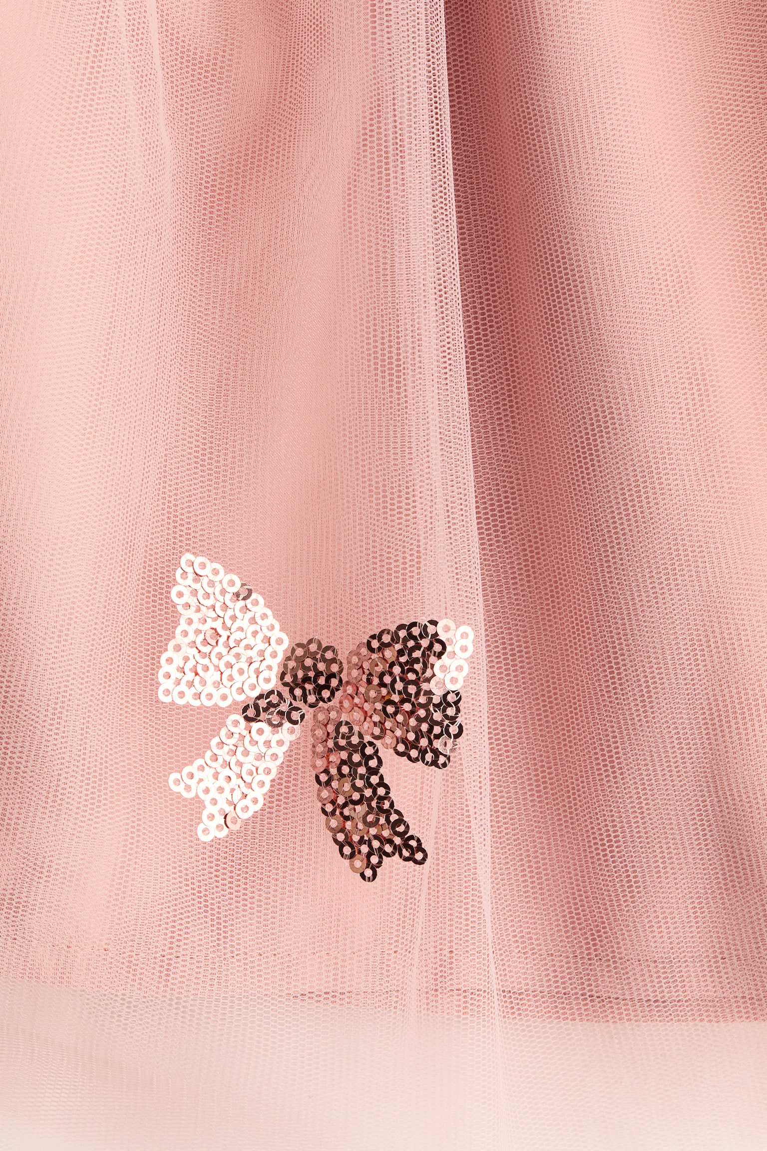 Jupe en tulle avec détails à sequins - Rose/boucle - 2