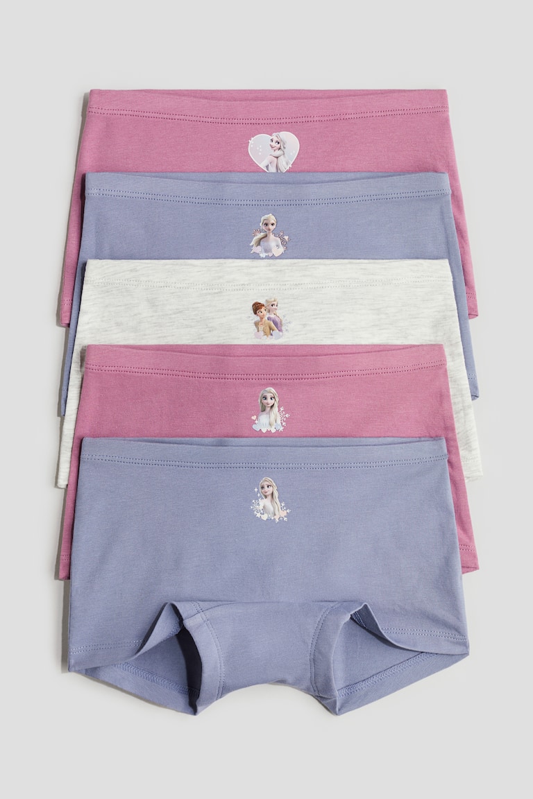 5-pack cotton boxer briefs Blue/Frozen Kids H&M IN
