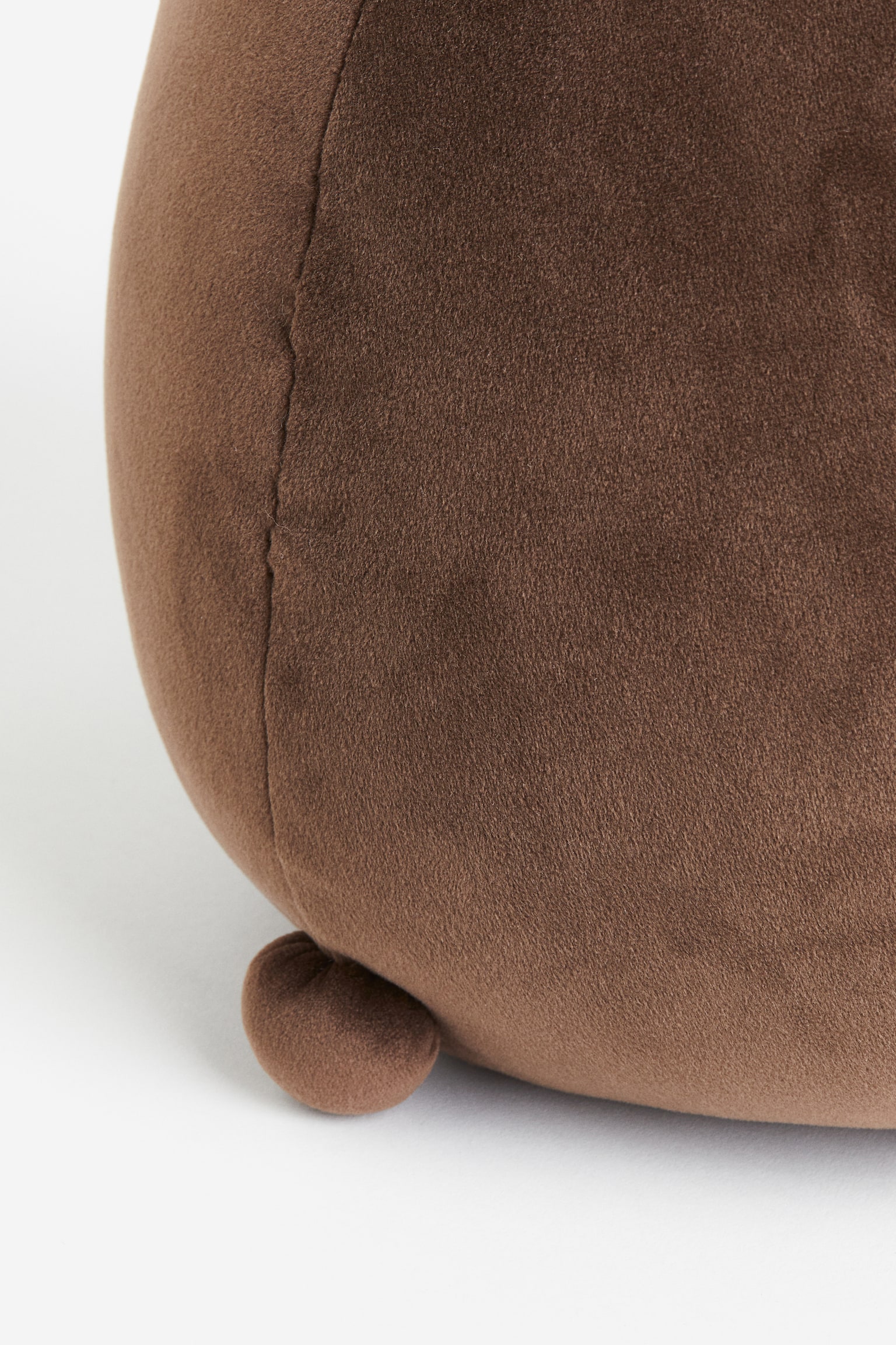 Extra-soft soft toy - Dark brown - 3