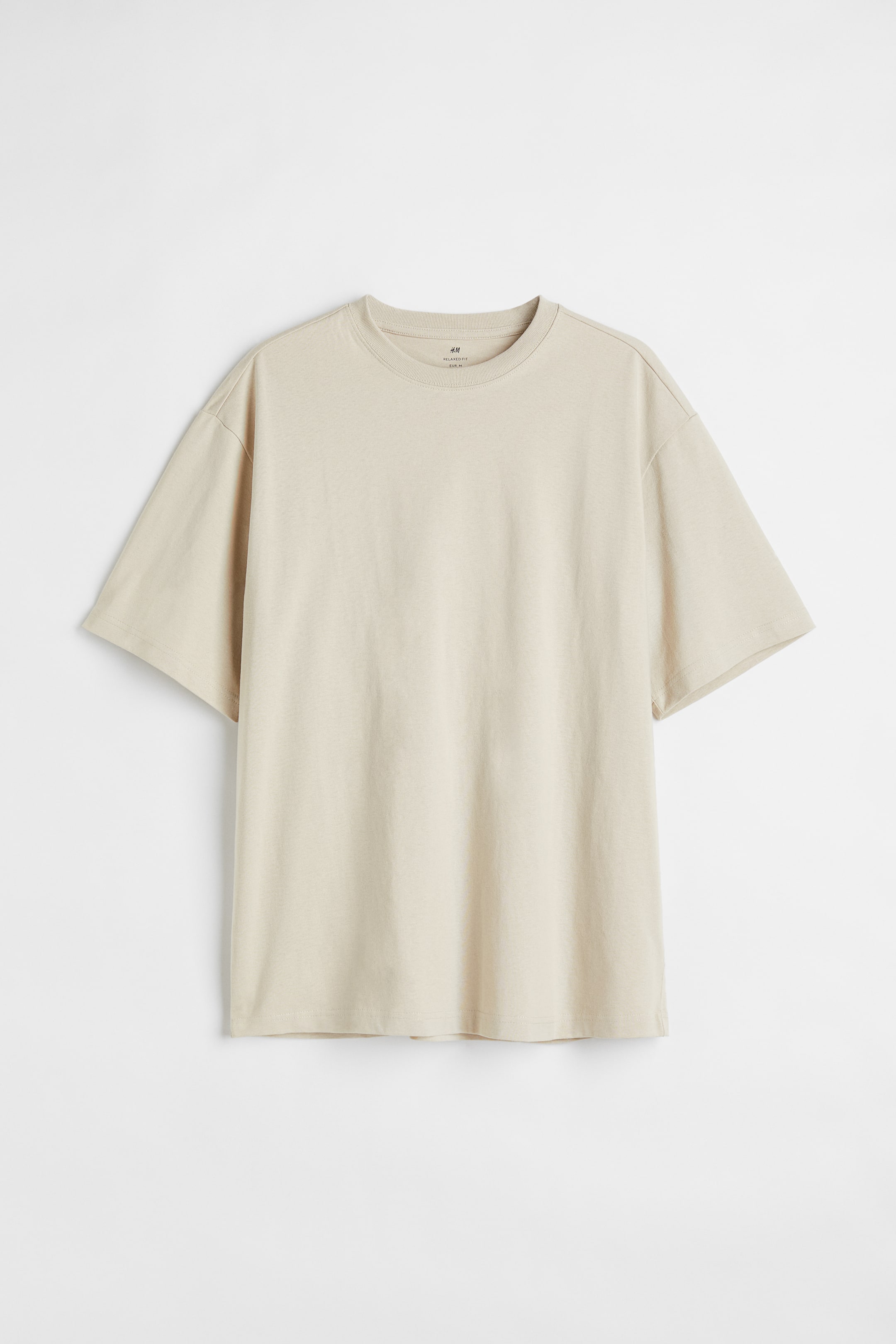 הצגת תמונה גדולה יותר: טישירט Loose Fit - Light beige - Men | H&M IL 1