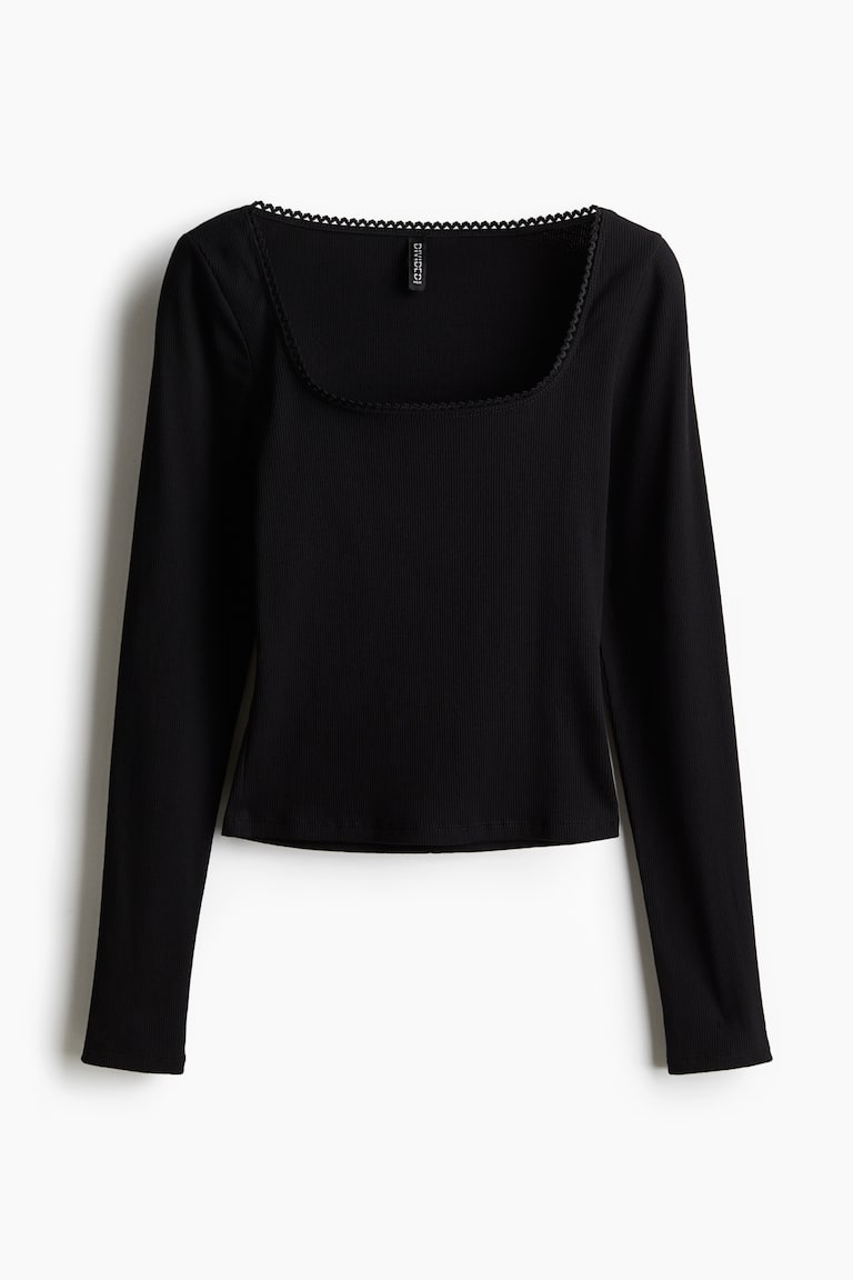 Maglietta A Maniche Lunghe Donna Y2K – Basic Slim Fit Con Scollo Rotondo, Crop Top Elasticizzato, Casual Streetwear, Taglie XS-L - 2