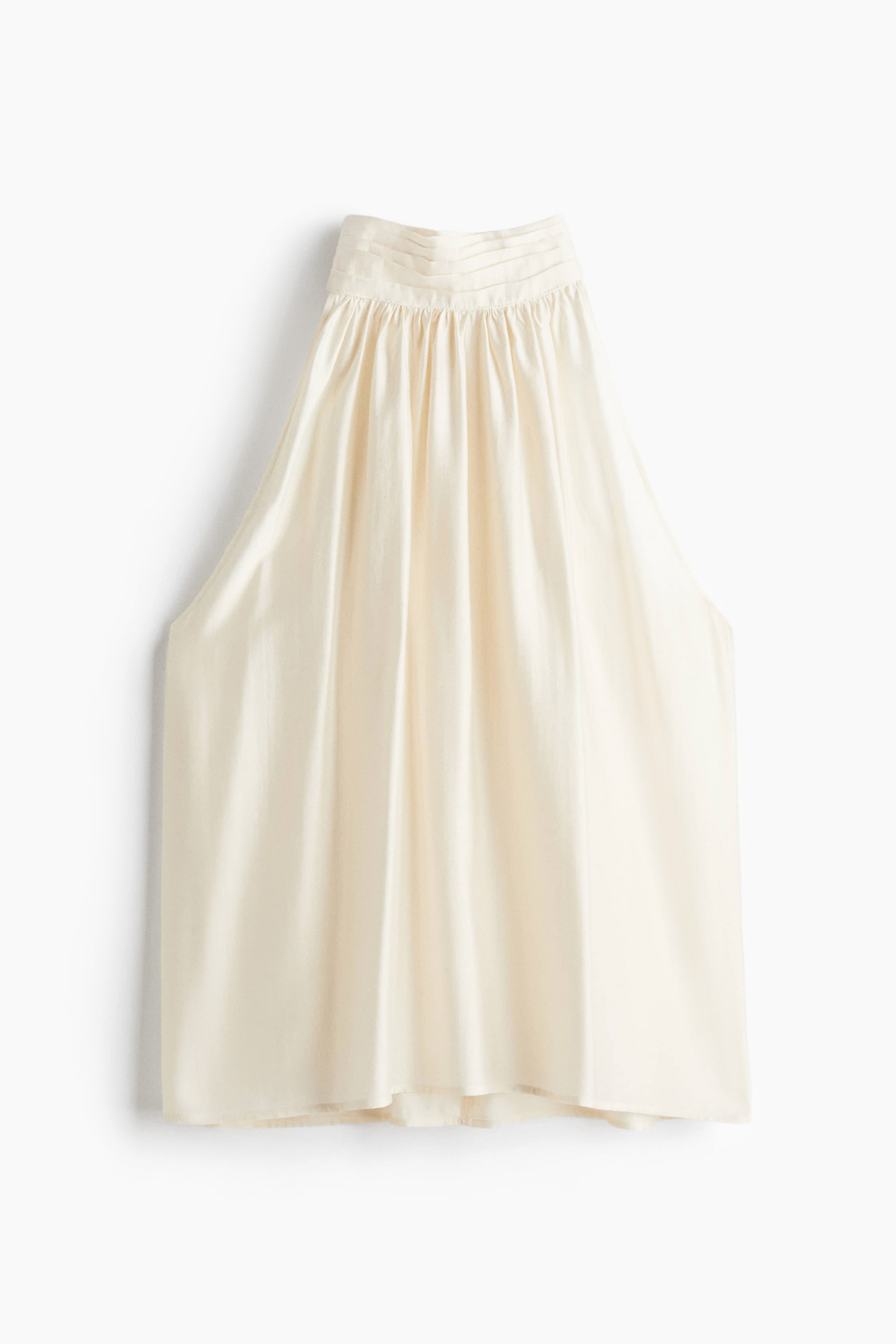 View larger image: Draped-collar top - Cream - Ladies | H&M IN 4