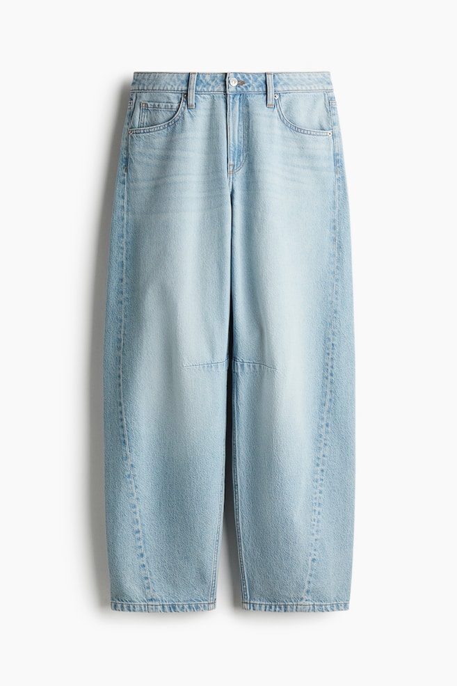 Barrel Regular Jeans - Licht denimblauw - 1