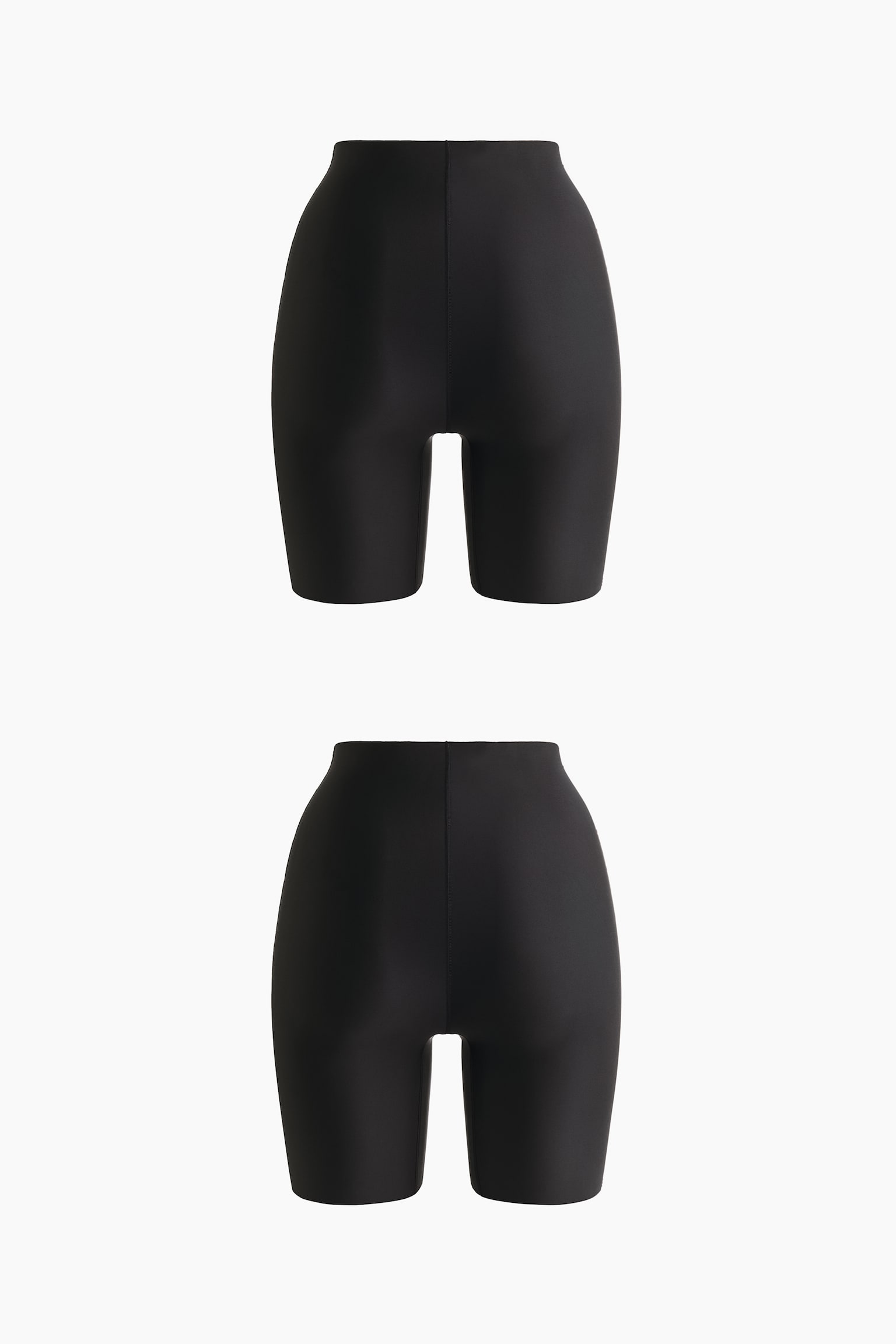 Набір із 2 пар злегка моделюючих велосипедок - Чорний/Світло-бежевий - 6