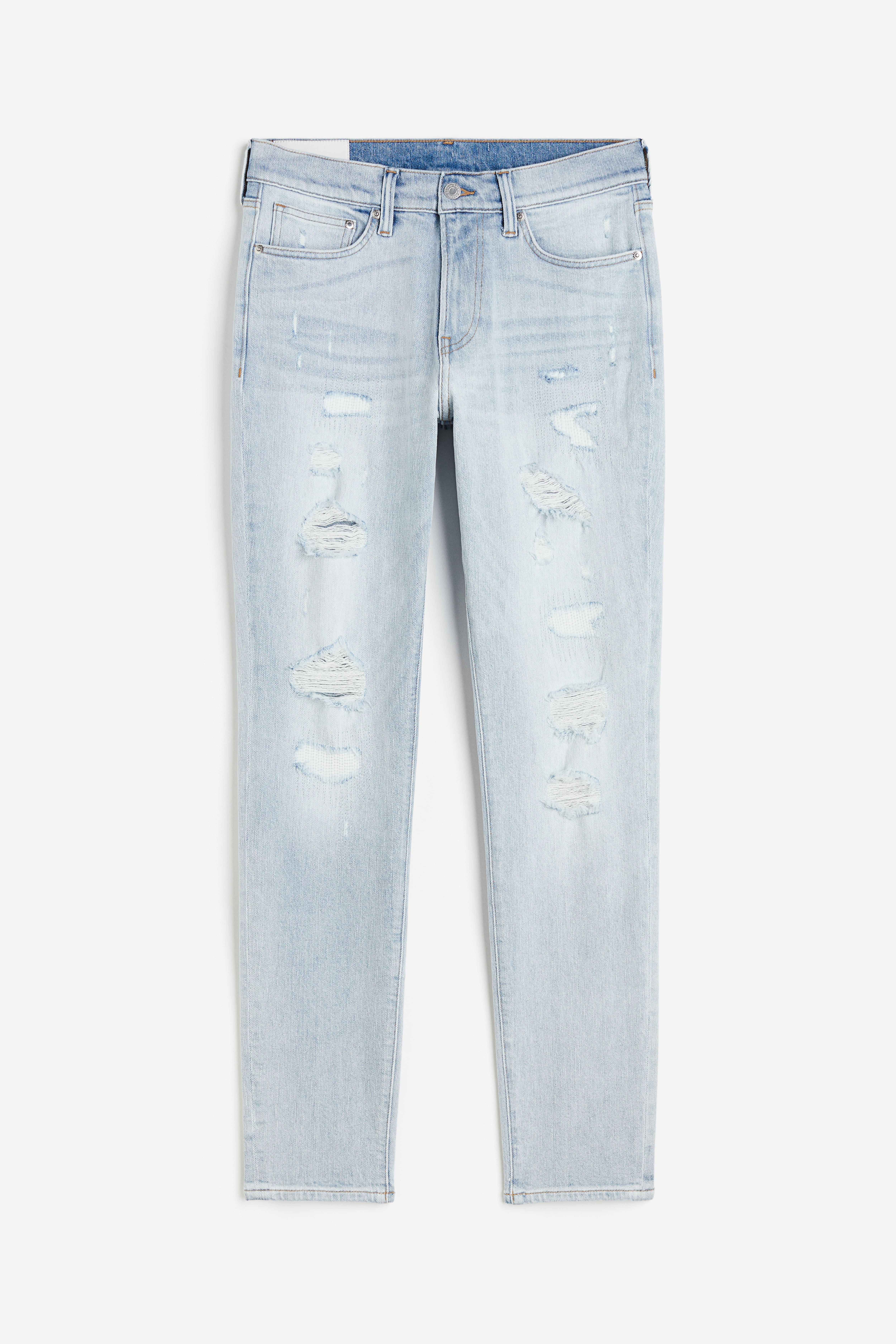 H&m boyfriend low ripped jeans best sale