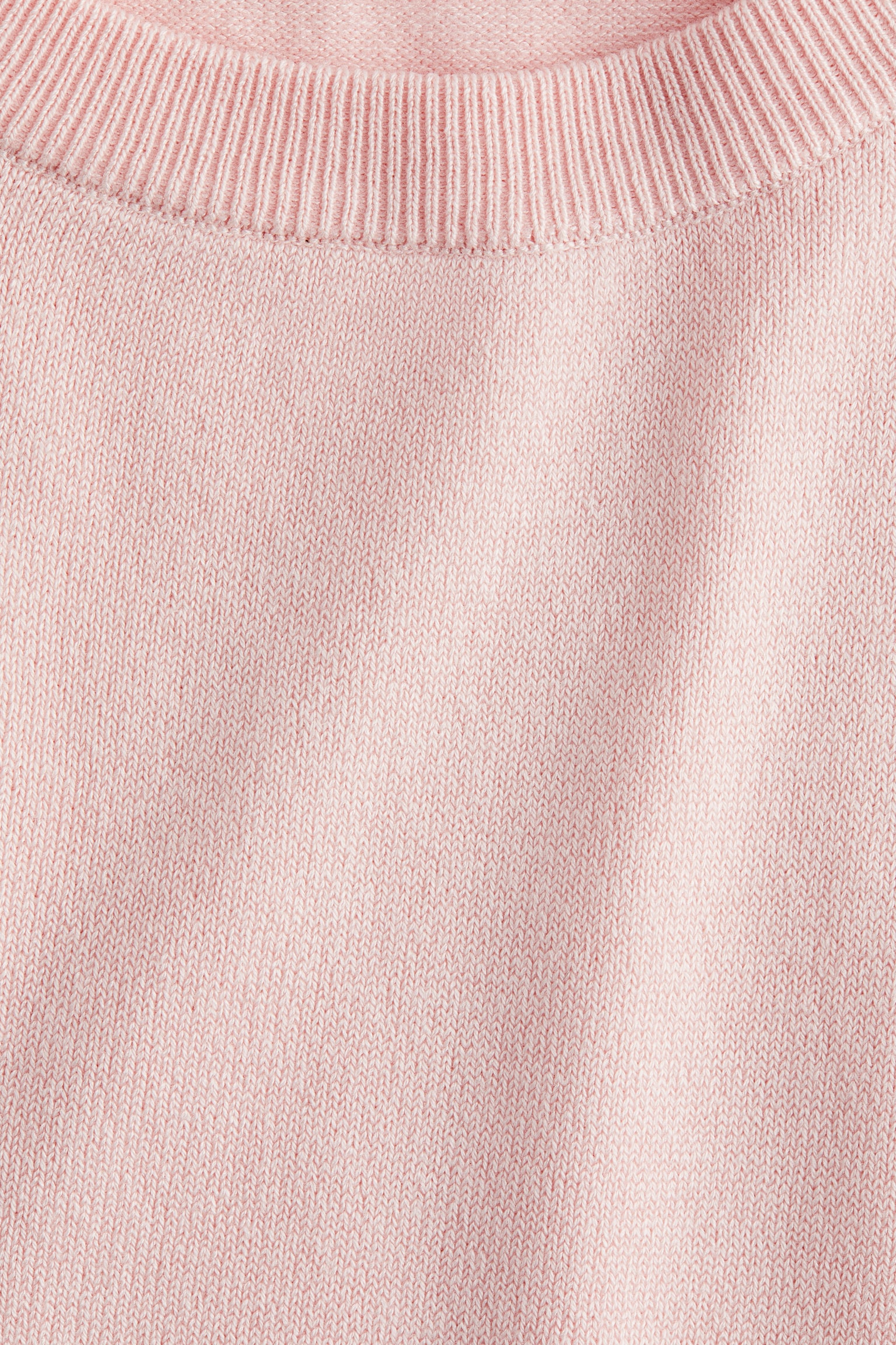 Áo dệt kim mịn - Màu hồng nhạt/Màu xanh dương nhạt/Màu nâu - 4