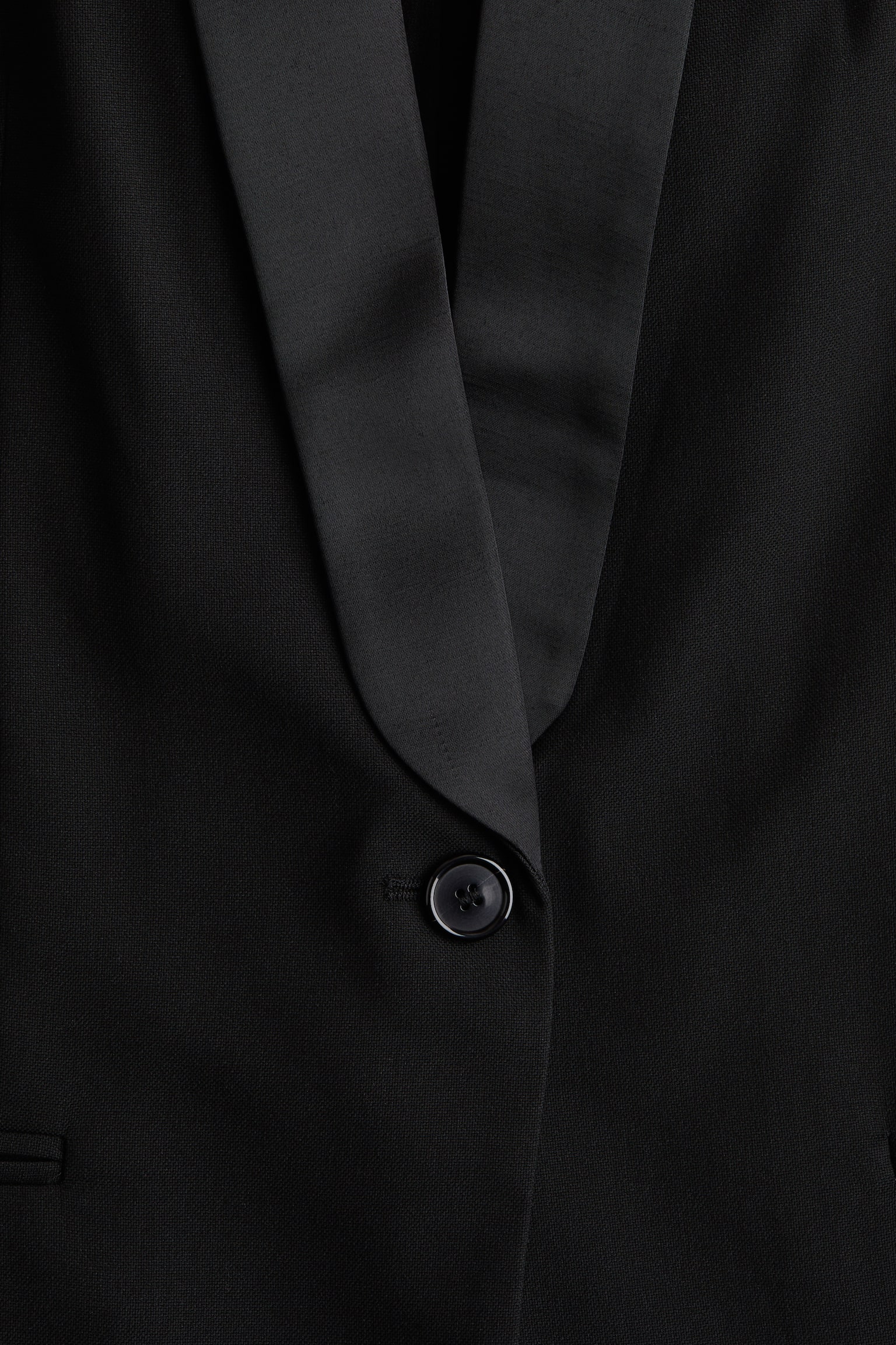 Tuxedo waistcoat - Black/Light beige - 3