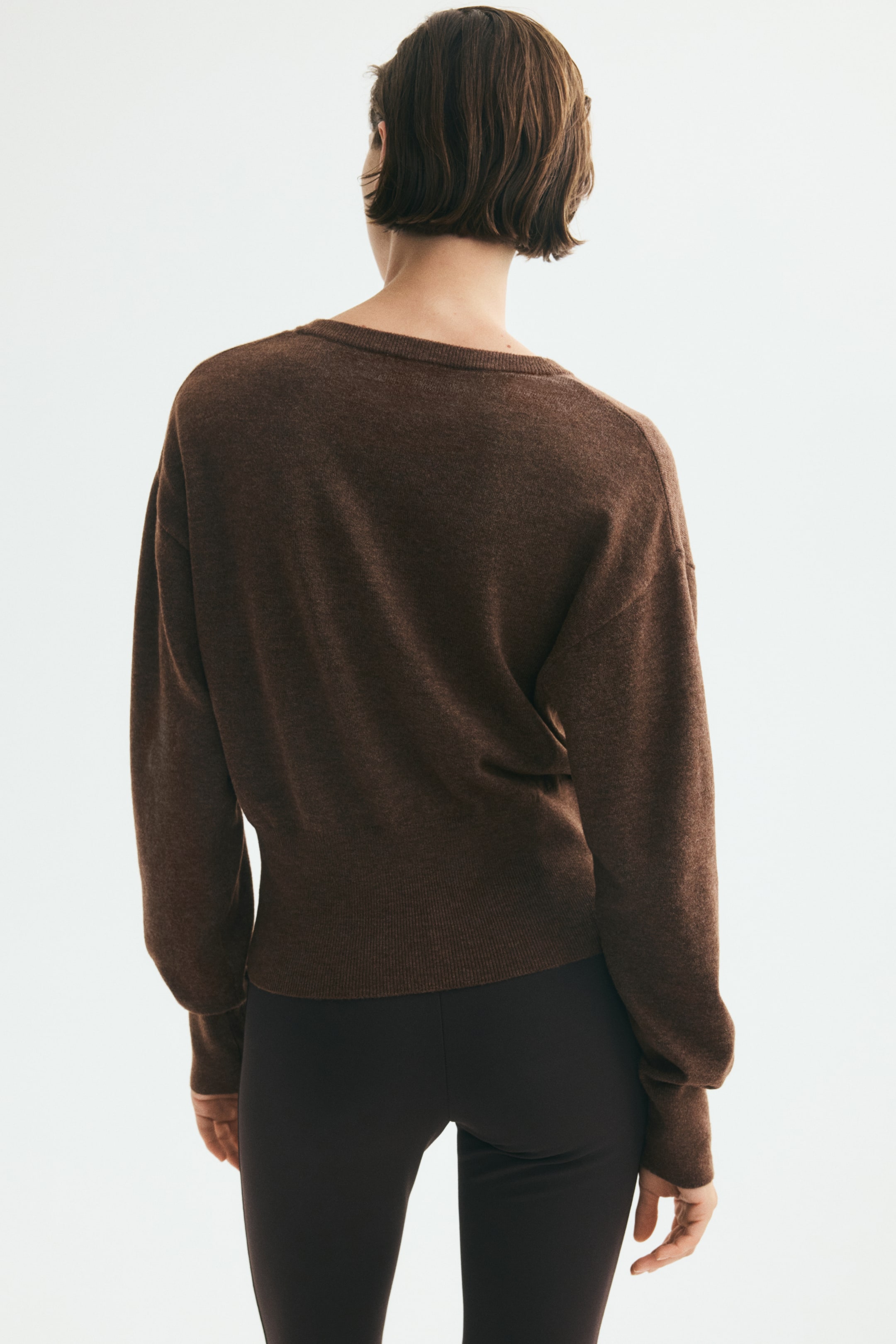 Chandail en tricot fin