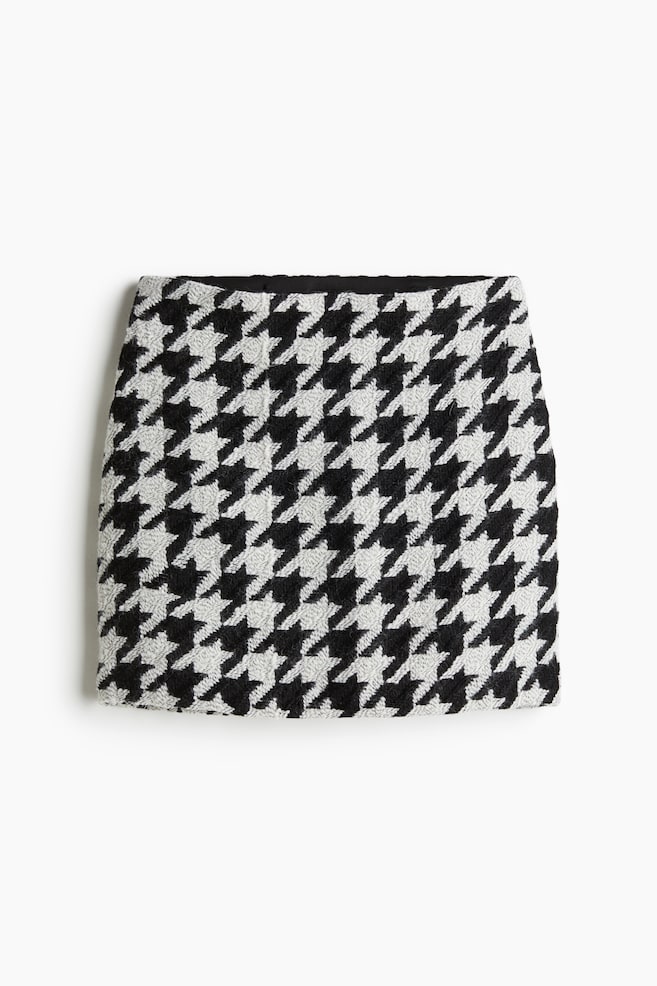 Mini skirt - White/Dogtooth-patterned/Black/Dogtooth-patterned/Beige/Checked/Black/Black/Striped - 1