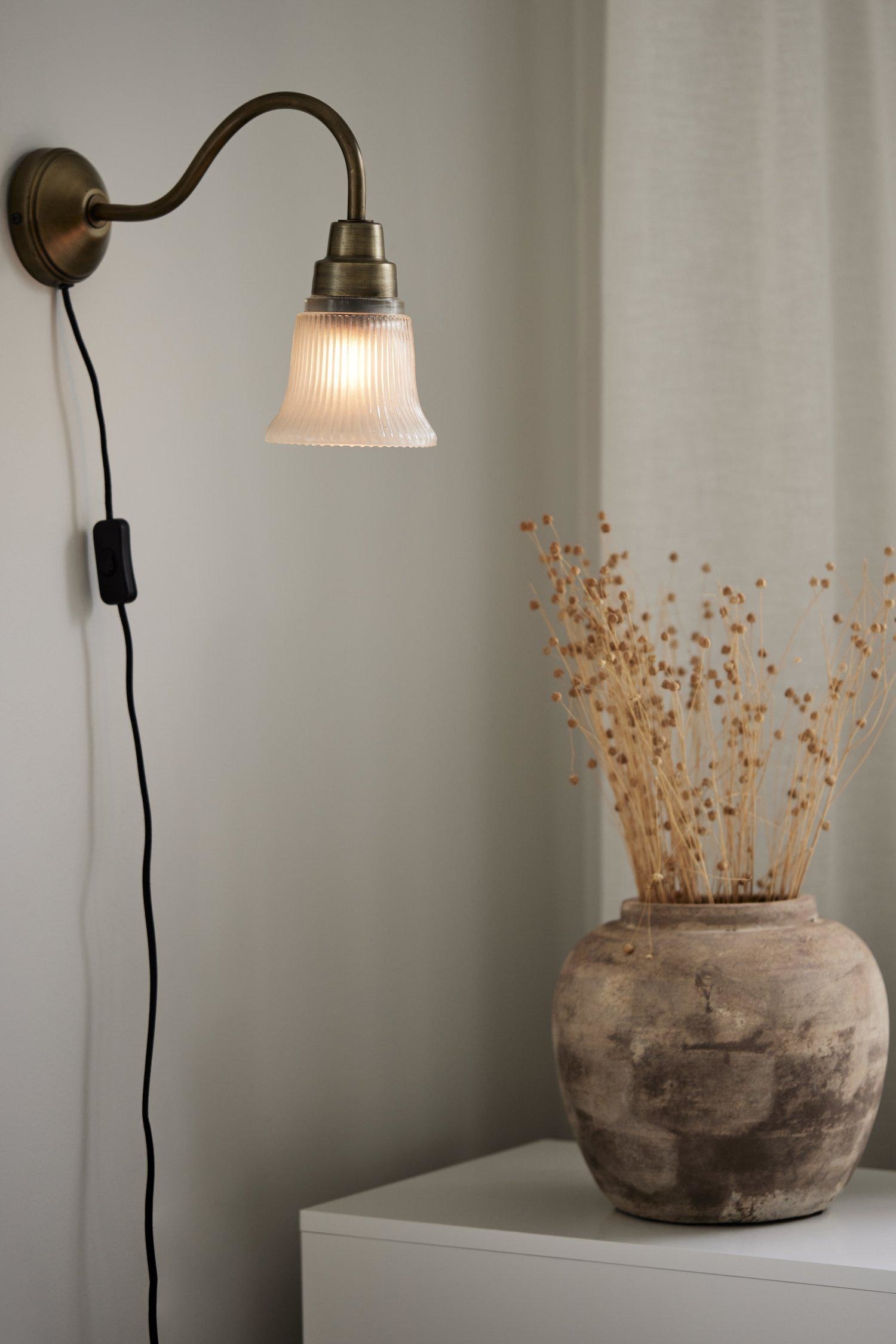 Emmi Wandleuchte 34 Cm - Messing